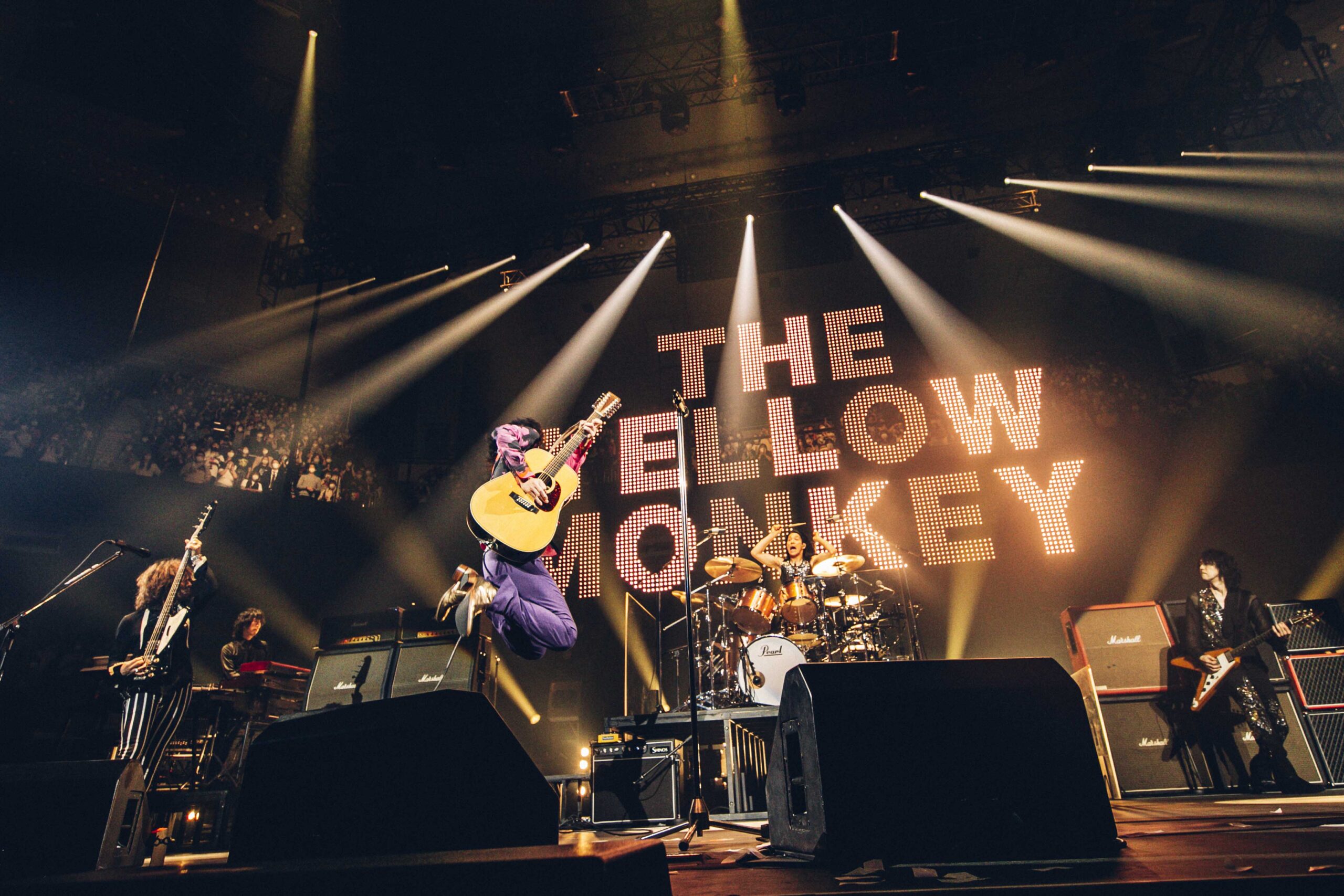 THE YELLOW MONKEY、結成記念日に30周年を締めくくる日本武道館公演開催｜