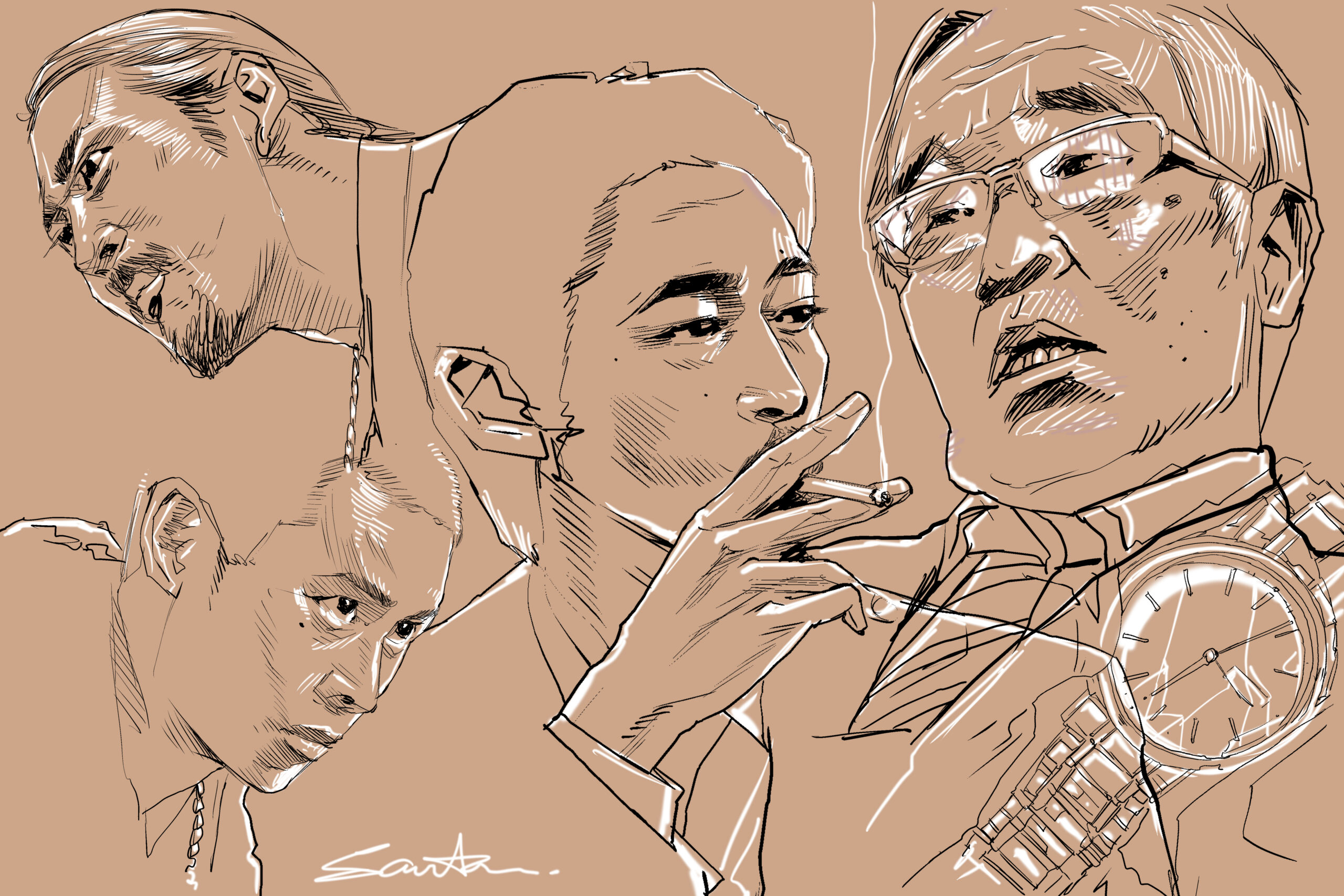 窪塚洋介主演『Sin Clock』 漫画家・井上三太の描き下ろしイラスト&4種類の特別映像公開|©2022 映画「Sin Clock」製作委員会
