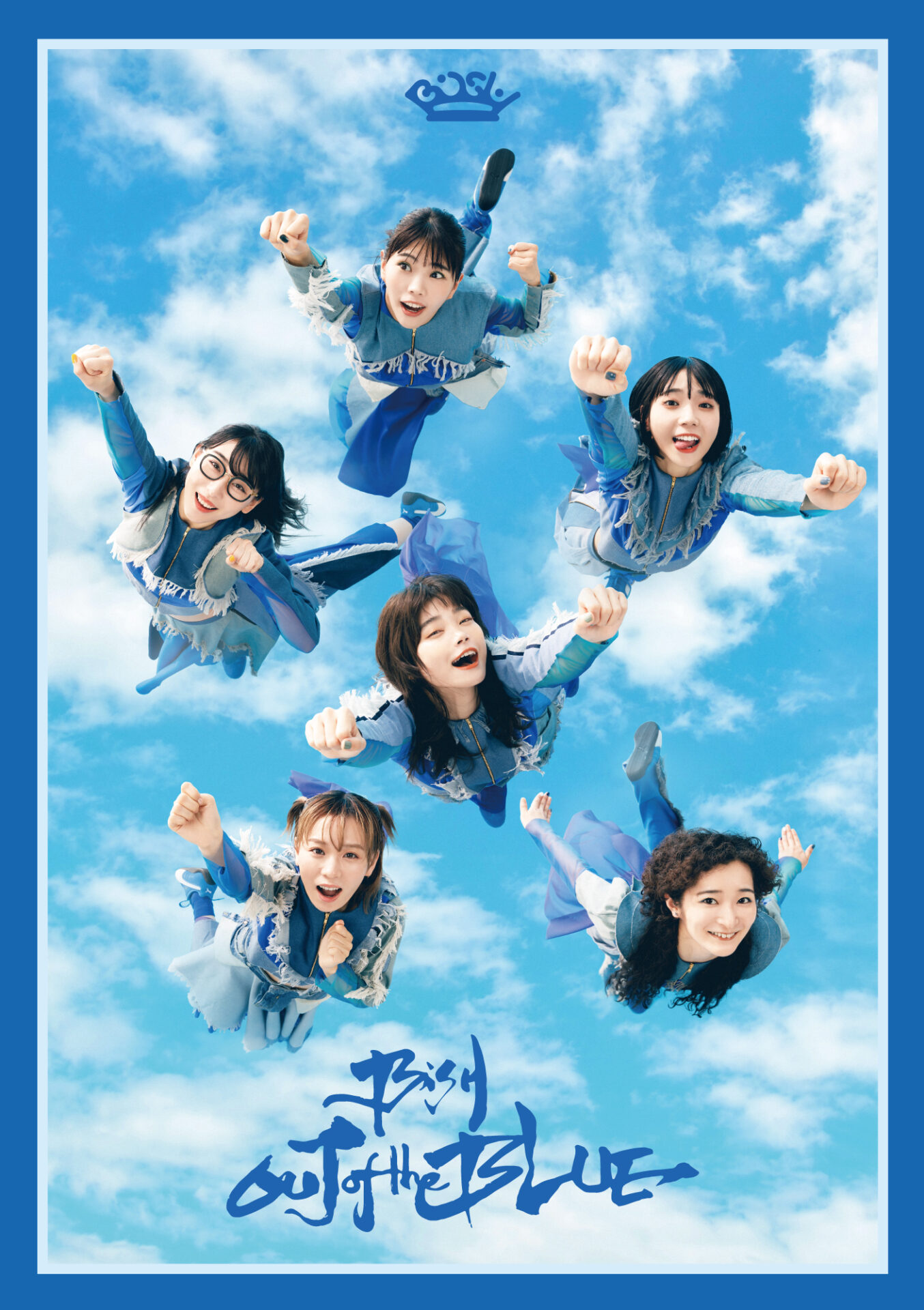 『BiSH OUT of the BLUE』DVD盤ジャケット