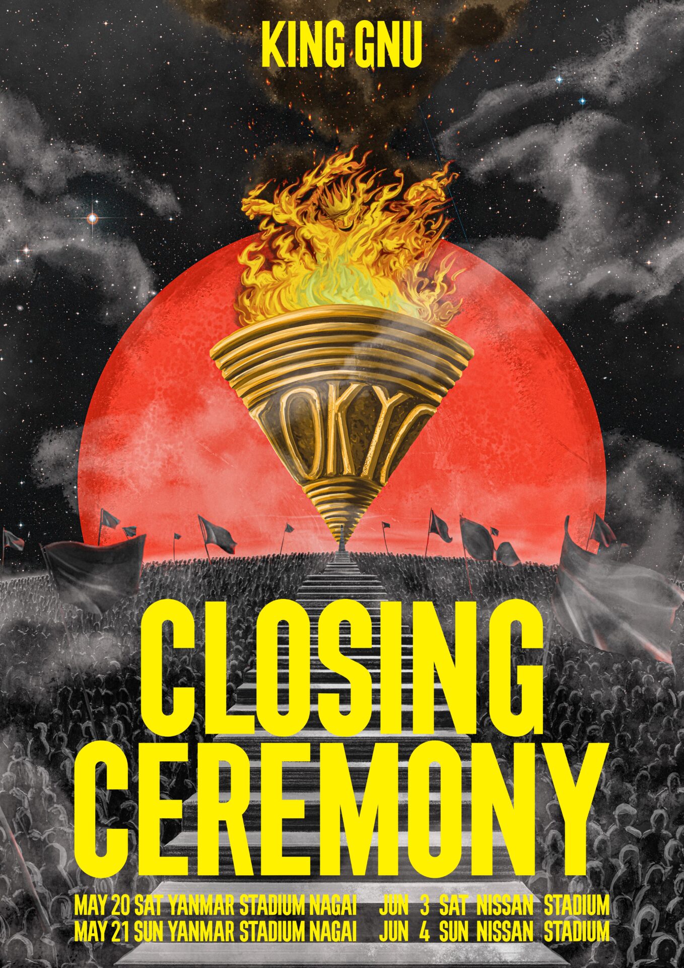 King Gnu Stadium Live Tour 2023 CLOSING CEREMONY