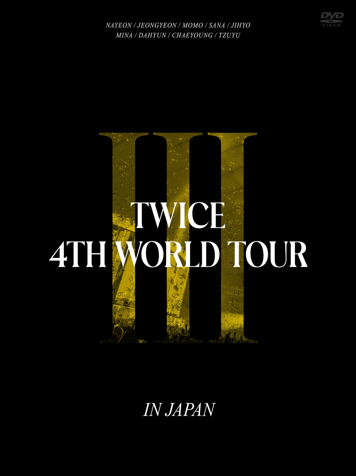  『TWICE 4TH WORLD TOUR 'III' IN JAPAN』初回限定盤ジャケット