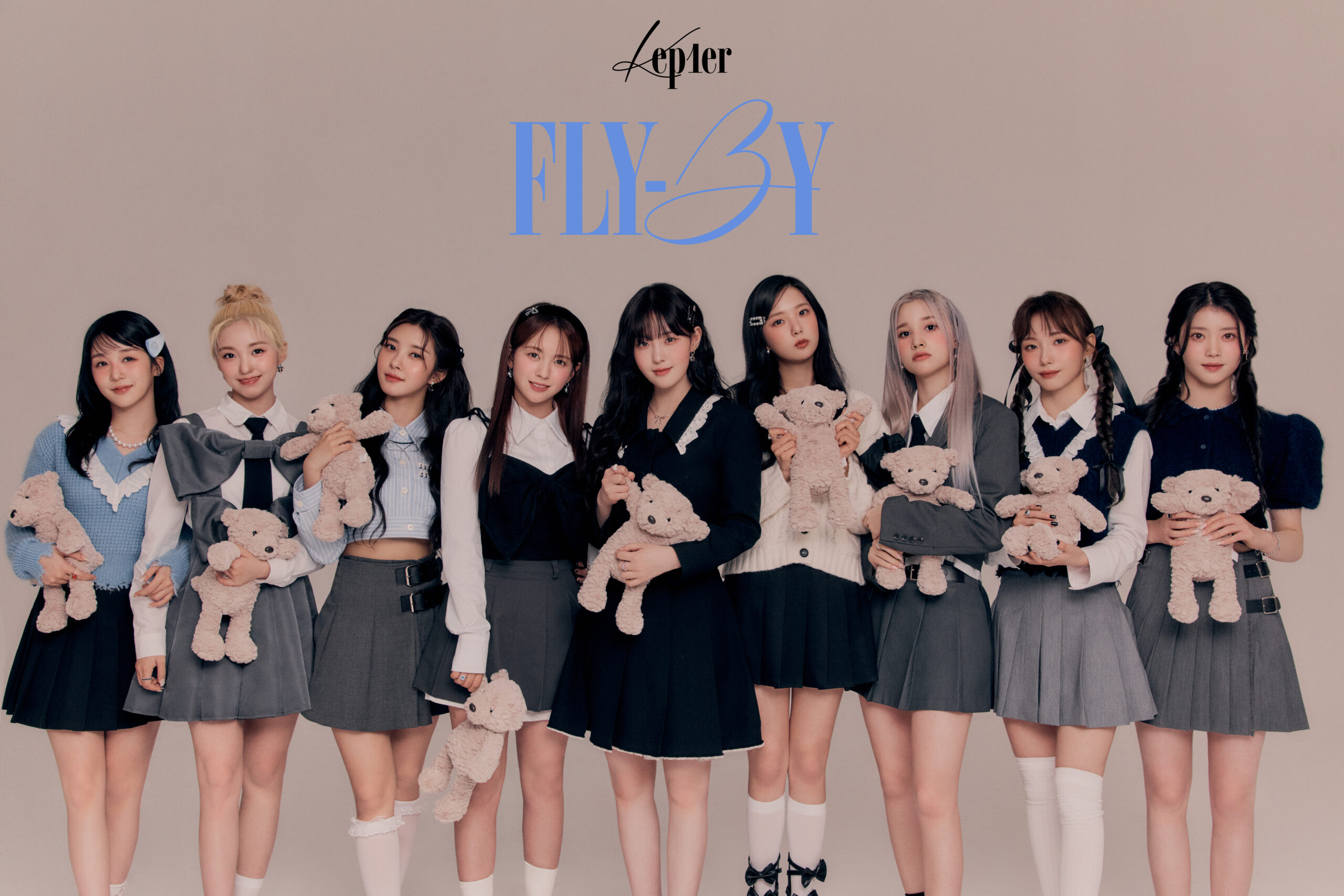 Kep1er、日本2ndシングルより「WA DA DA」IMALY Remixを2月15日先行配信｜Japan 2nd Single <FLY-BY>のCONCEPT2 集合写真