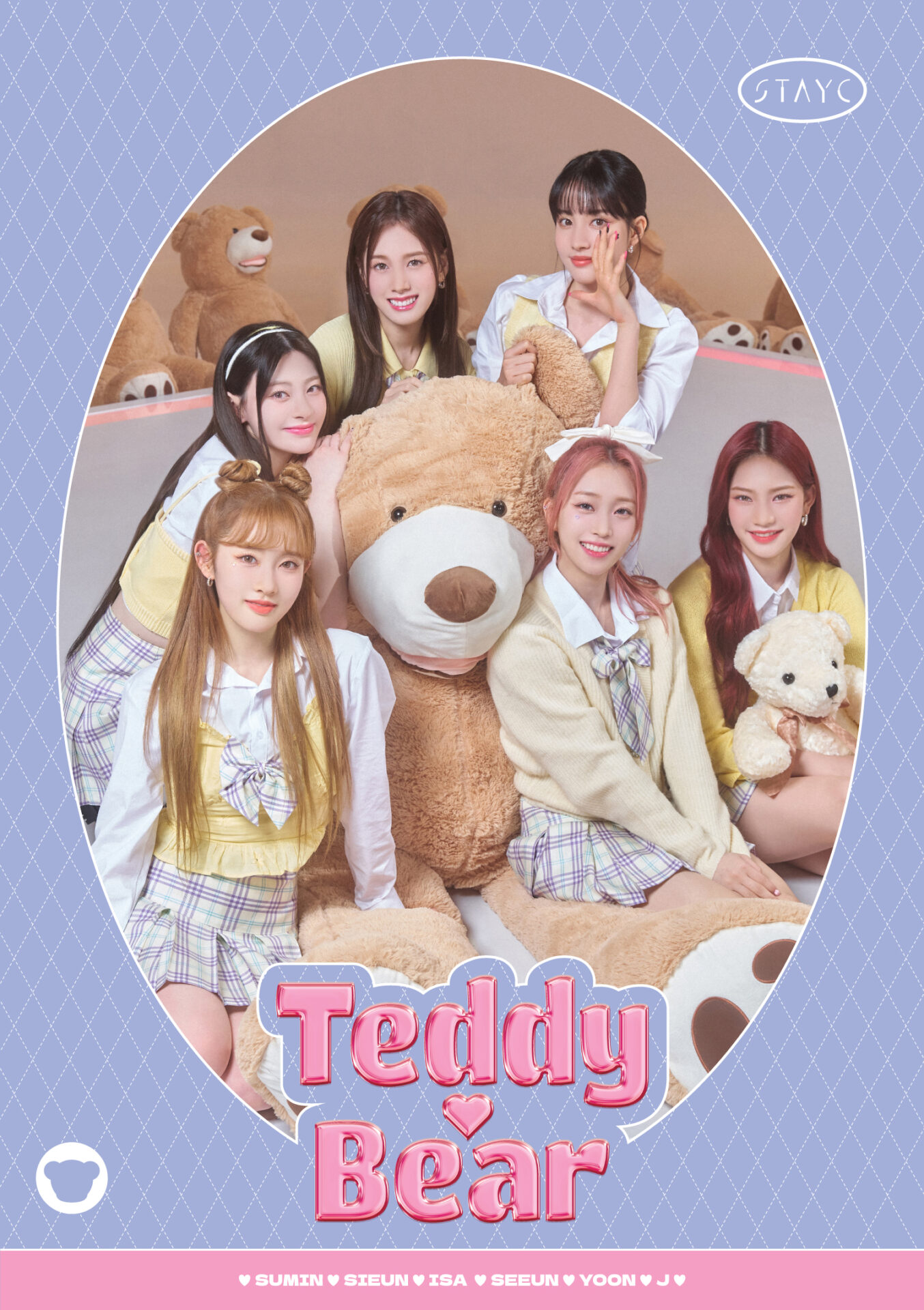『Teddy Bear -Japanese Ver.-』初回限定盤ジャケット
