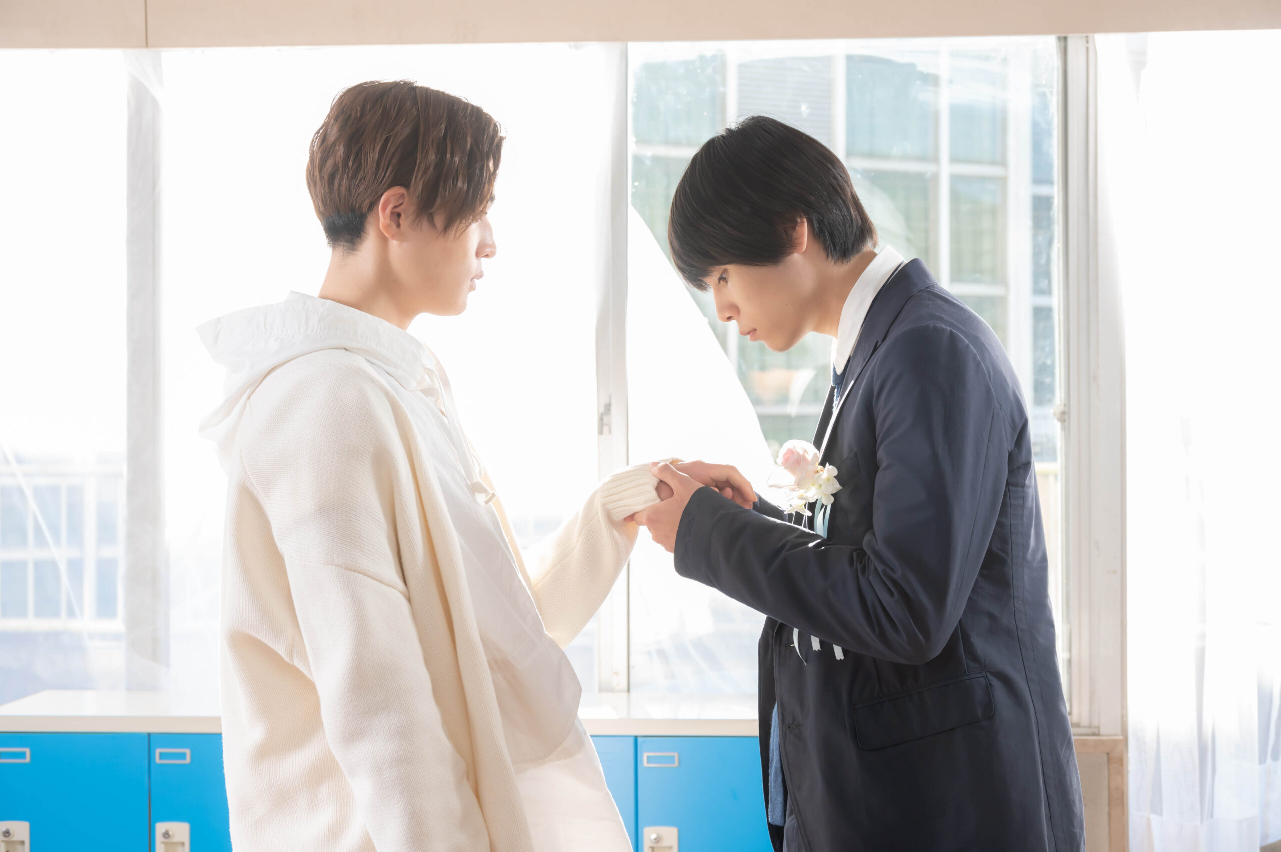 萩原利久×⼋⽊勇征W主演『劇場版　美しい彼〜eternal〜』に前田拳太郎、池田大が出演決定　　｜©2023 劇場版「美しい彼〜eternal〜」 製作委員会