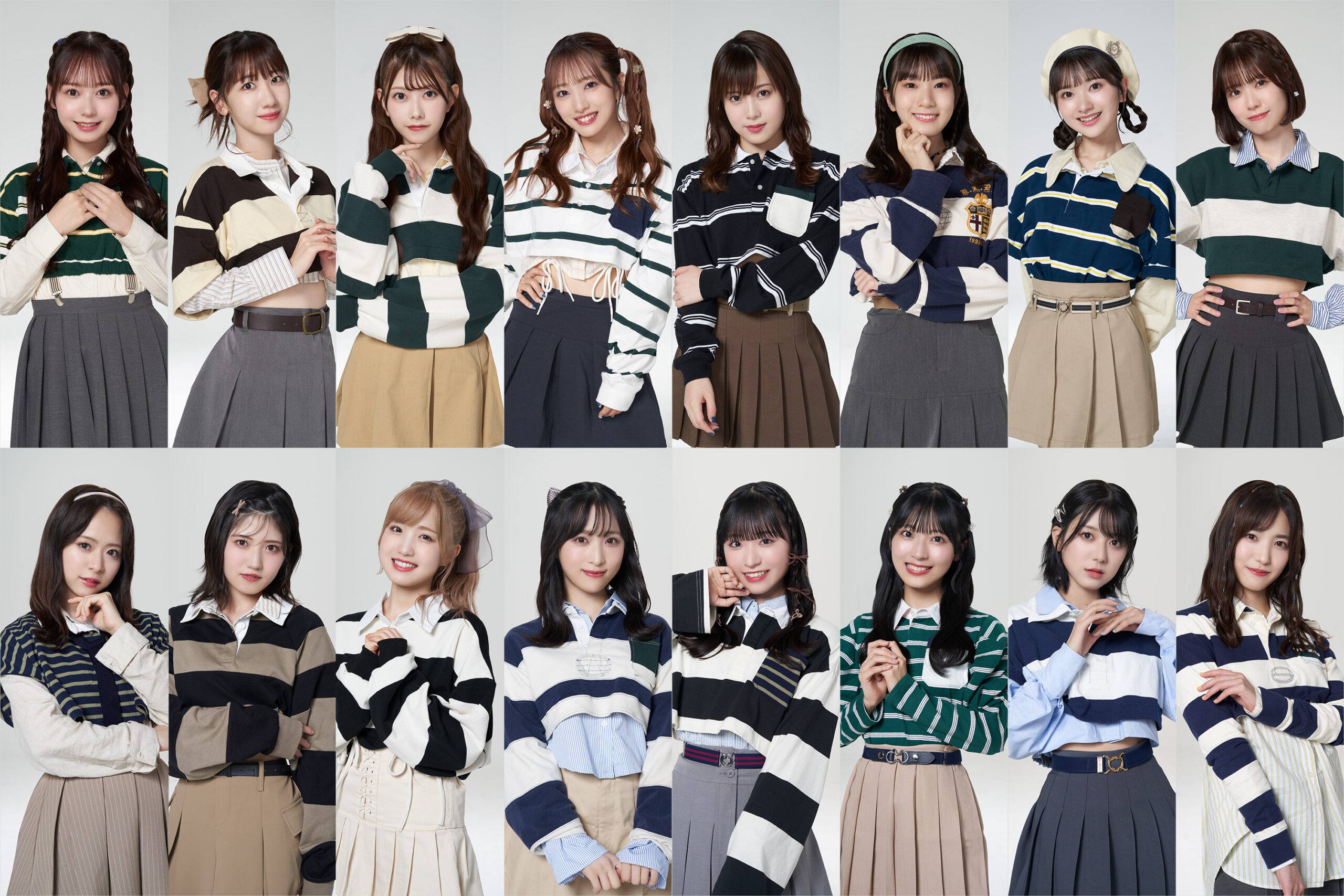 AKB48の62枚目シングル9月27日発売決定、センター⼩栗有以＆選抜メンバー16名発表｜AKB48 62ndシングル選抜メンバー写真 ©AKB48