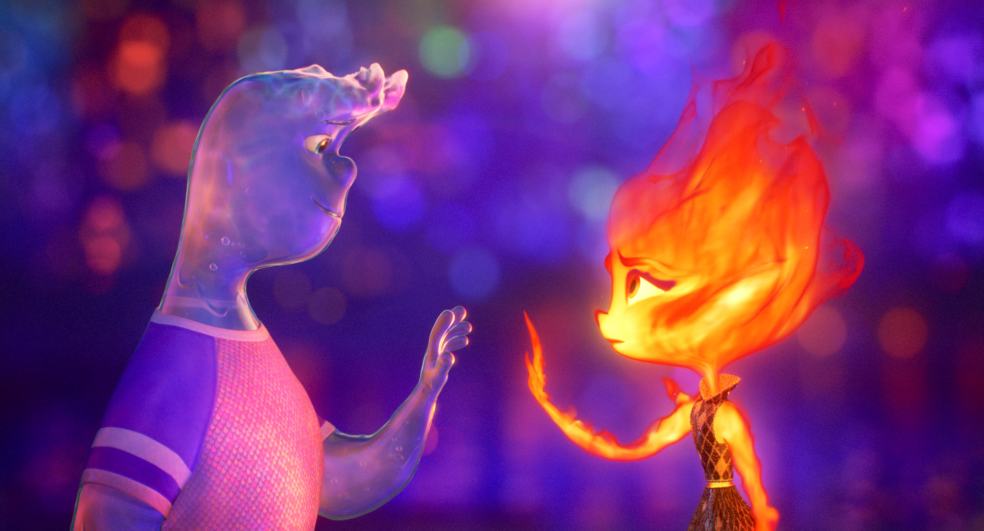 映画『マイ・エレメント』主人公が恋と家族への想いで揺れる切ない本編映像が公開｜©2023 Disney/Pixar. All Rights Reserved.