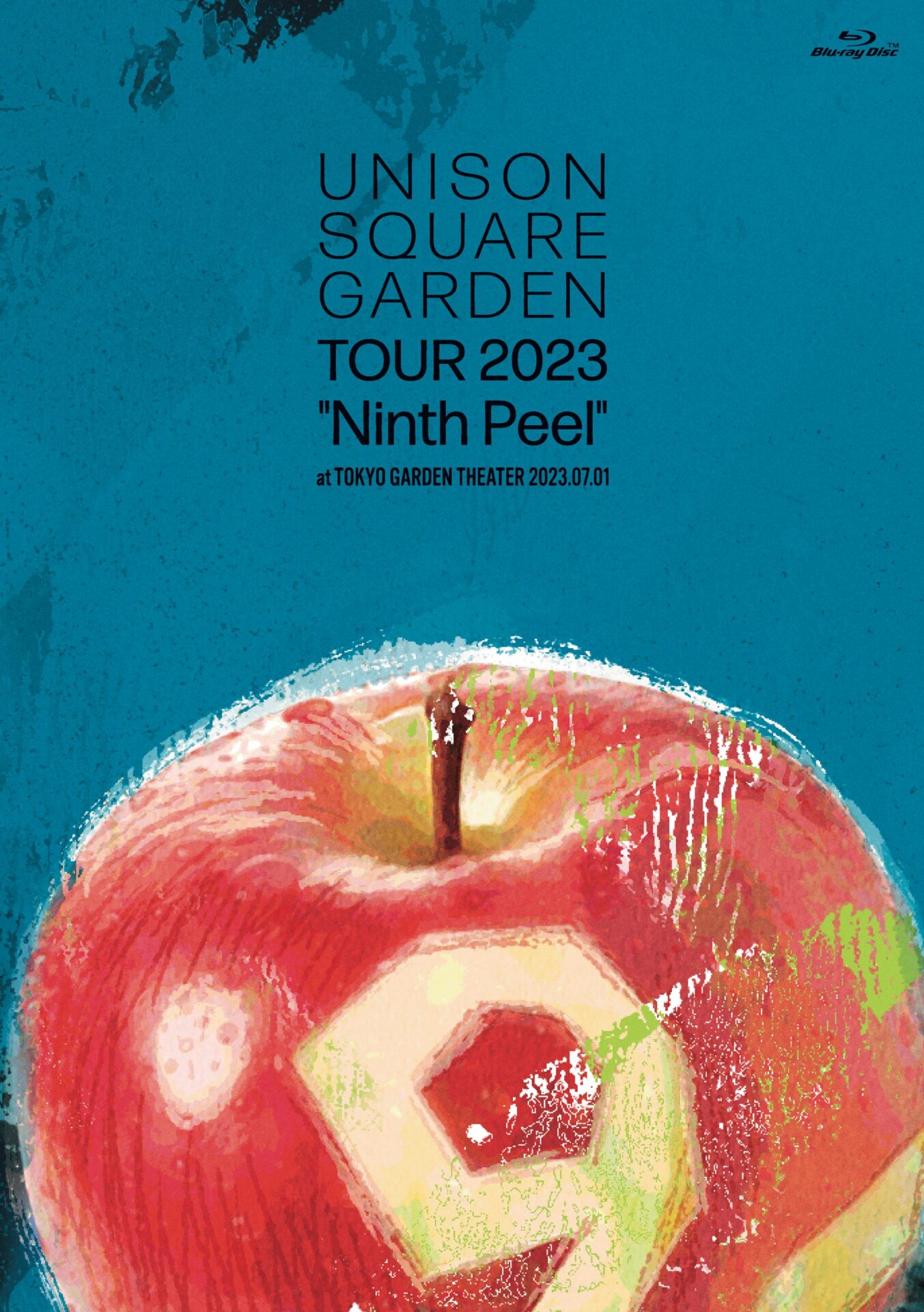 『UNISON SQUARE GARDEN TOUR 2023 “Ninth Peel” at TOKYO GARDEN THEATER 2023.07.01』ジャケット