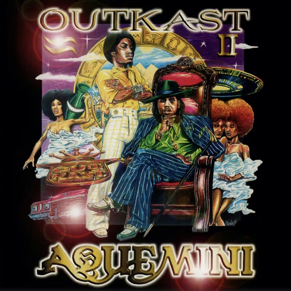 アウトキャストの『Aquemini』が25周年、YouTubeで制作秘話動画が公開｜Aquemini