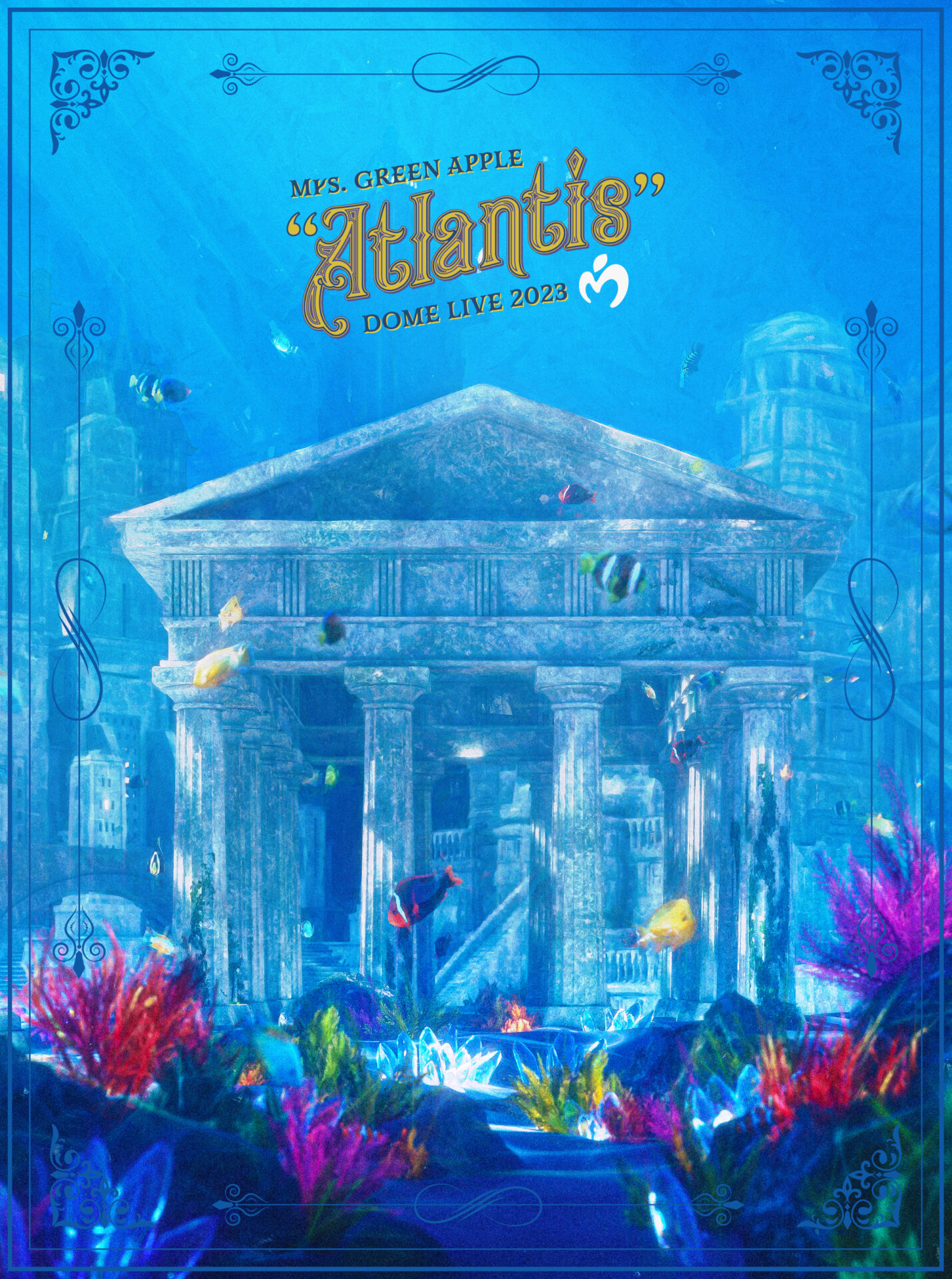 『DOME LIVE 2023 “Atlantis”』通常盤ジャケット