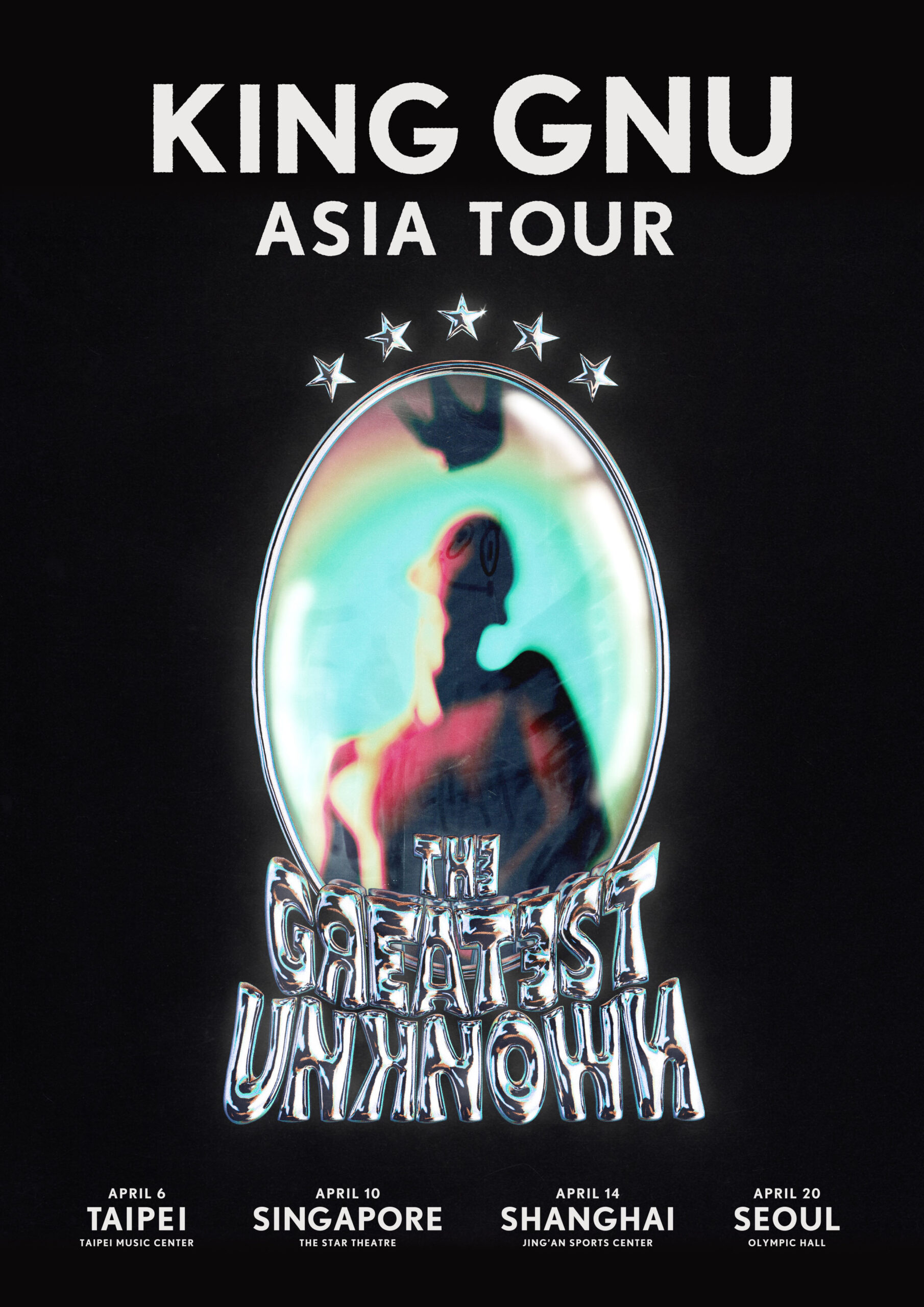 King Gnuが4月に初アジアツアーを4都市で開催、国内5大ドームツアーは全公演ソールドアウト｜
