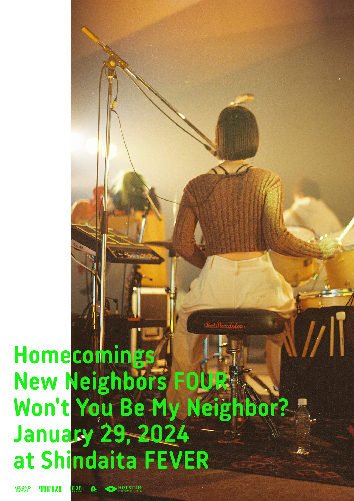 Homecomings New Neighbors FOUR Won’t You Be My Neighbor? January 29, 2024 at Shindaita FEVER
