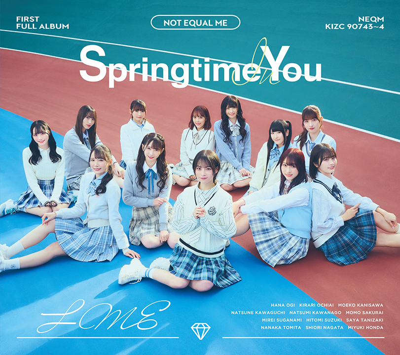 『Springtime In You』初回限定盤ジャケット ©︎YOANI／KING RECORDS