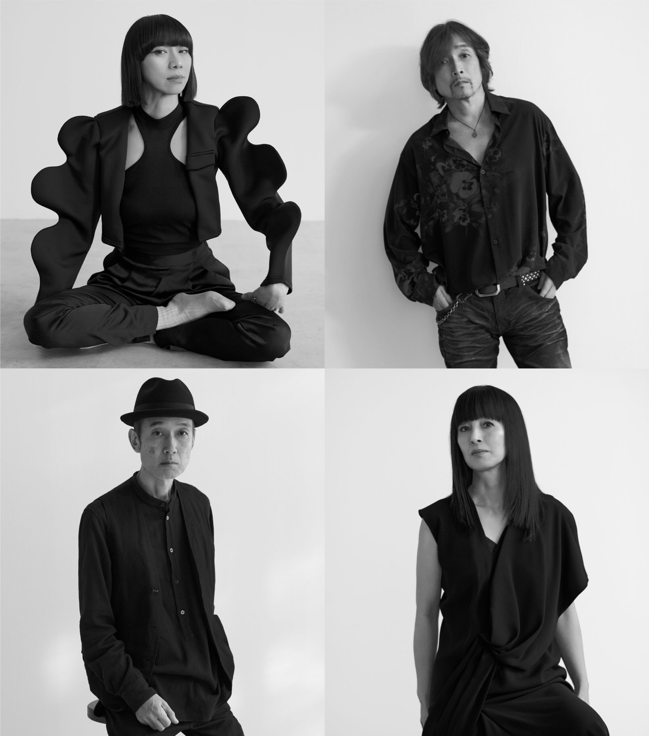 AJICOの新作EP『ラヴの元型』ジャケット写真＆新アーティスト写真公開、収録曲順も明らかに｜AJICO 新アーティスト写真