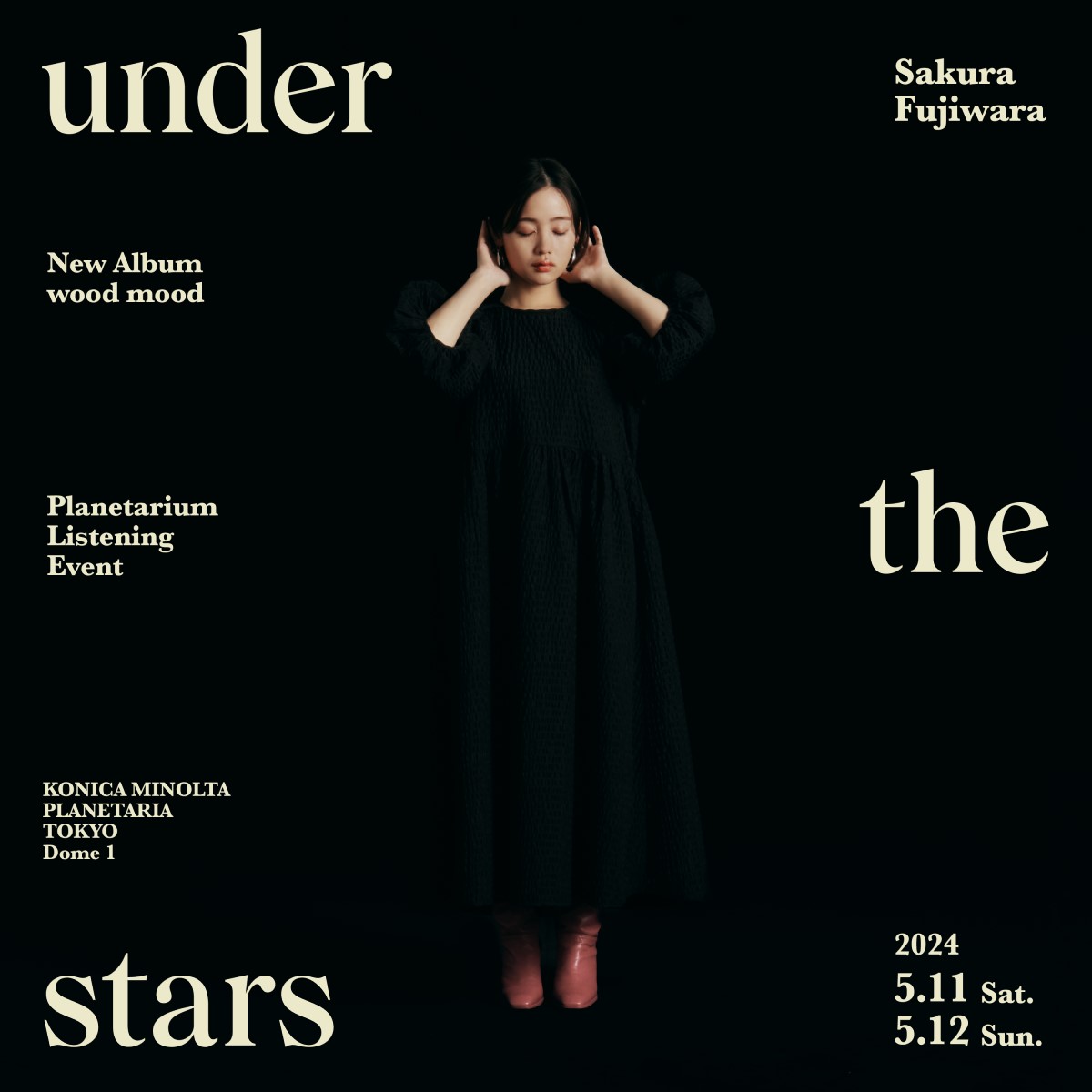 藤原さくら「Sakura Fujiwara wood mood under the stars」