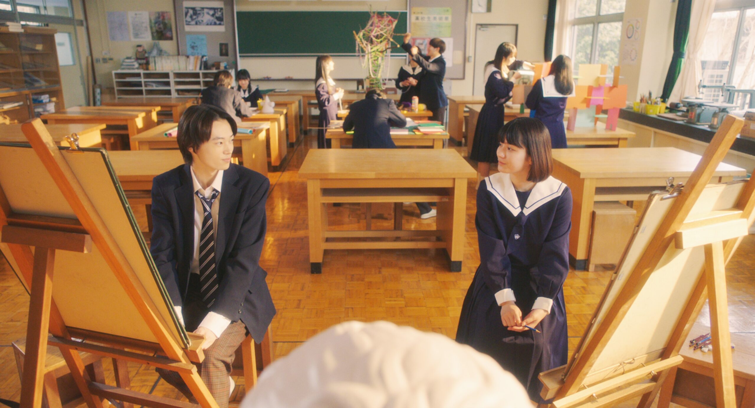 窪塚愛流×蒔田彩珠W主演『ハピネス』2人が初めて会話を交わす本編映像初解禁|©︎嶽本野ばら/小学館/「ハピネス」製作委員会