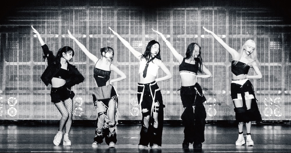 LE SSERAFIM初のライブ映像商品が9月25日発売、初ツアー代々木第一