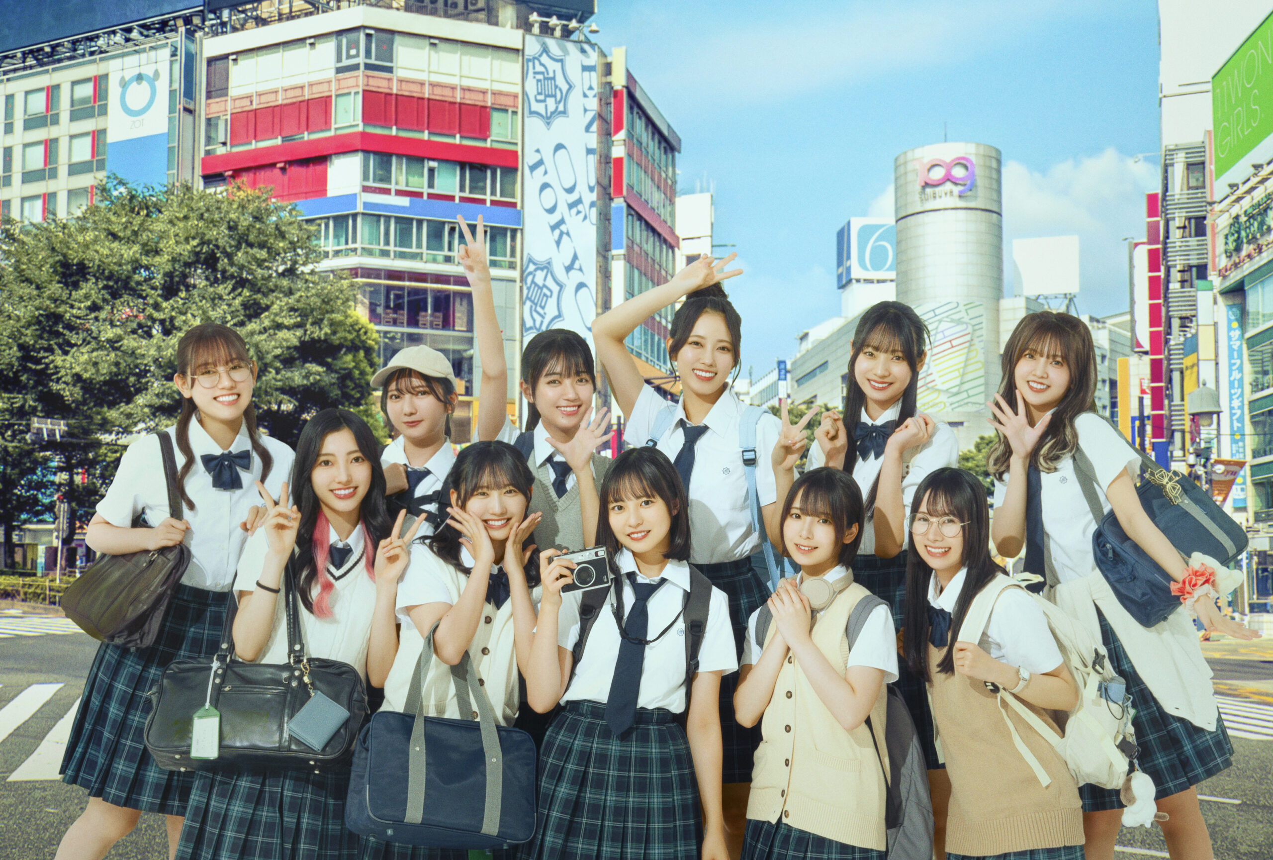 バラバラになった11人の行き先は？日向坂46四期生映画『ゼンブ・オブ・トーキョー』新映像解禁｜©︎2024映画「ゼンブ・オブ・トーキョー」製作委員会