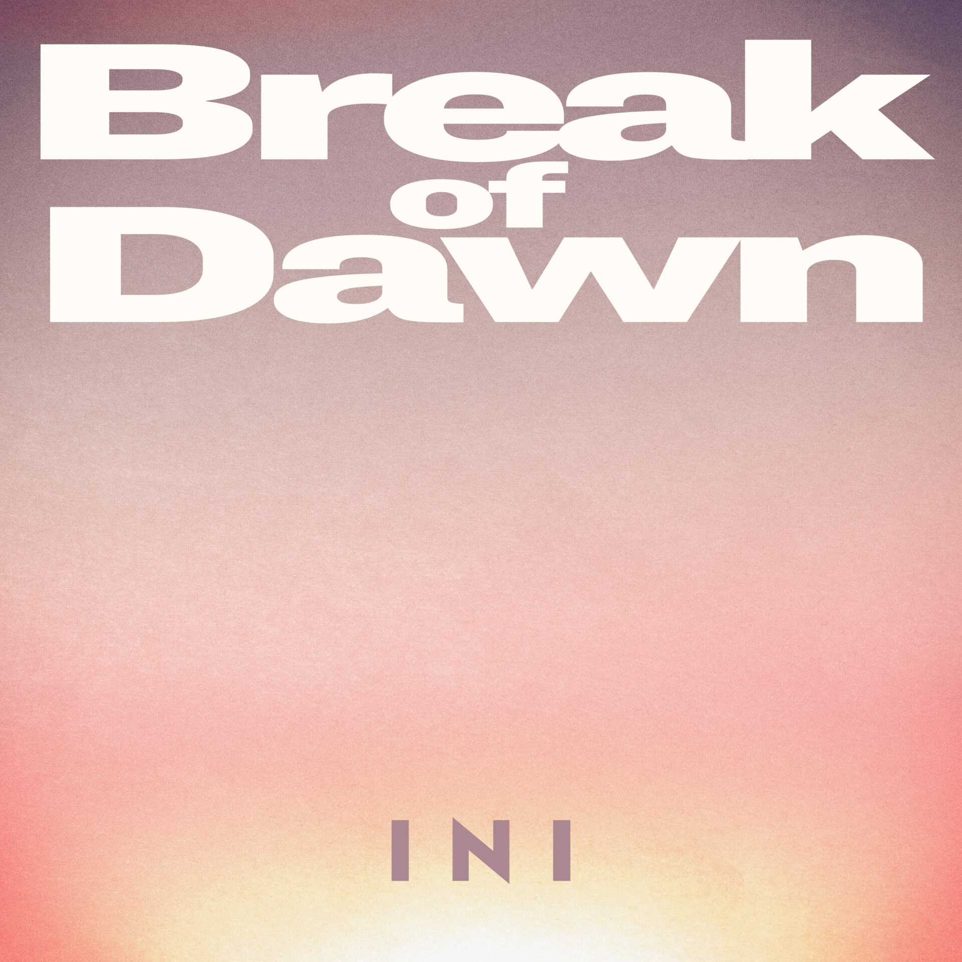 『Break of Dawn』ジャケット