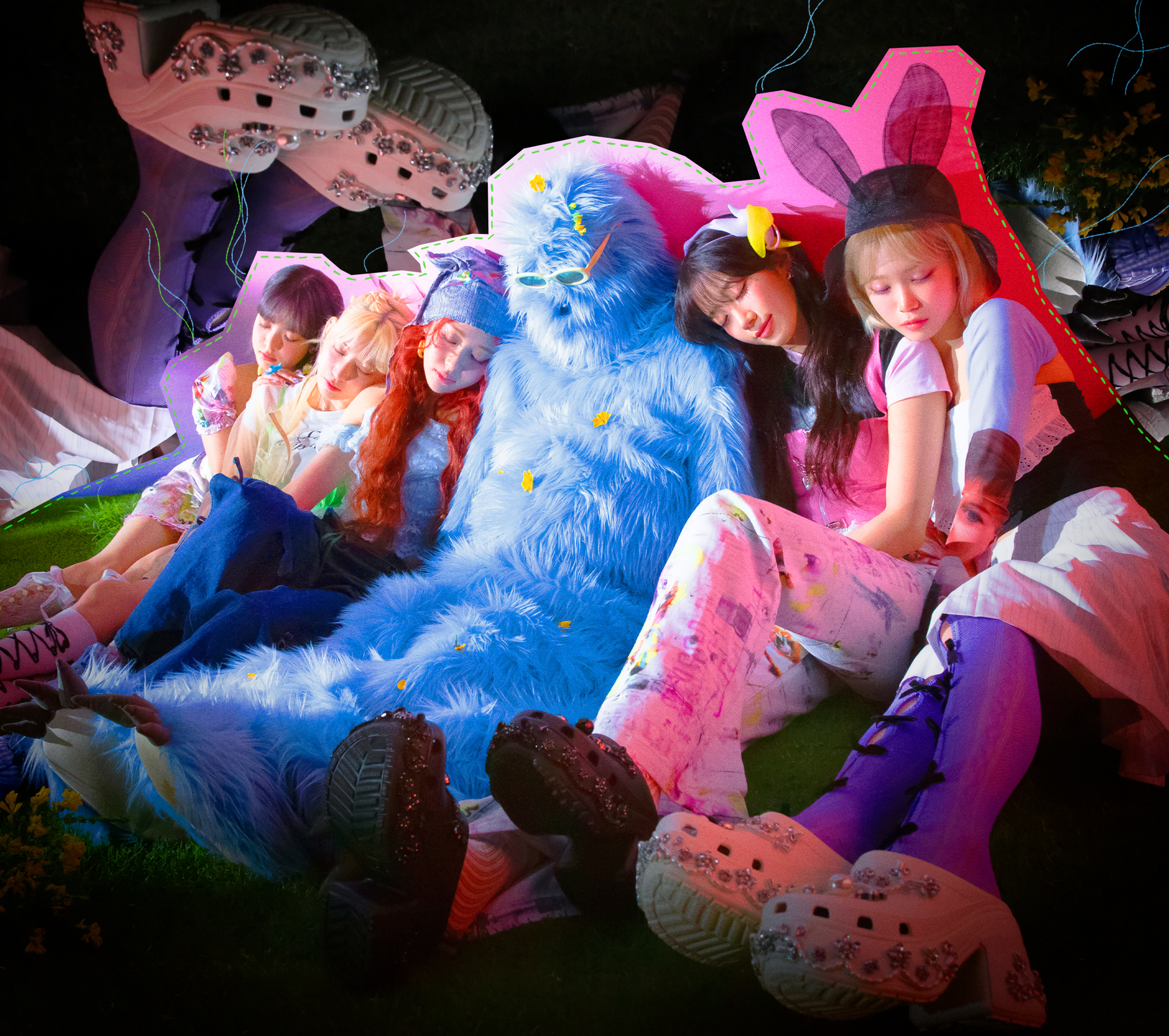 LE SSERAFIMが優しくシティポップを歌う、日本3rdシングル収録曲「Star Signs」配信開始｜(P)&(C) SOURCE MUSIC