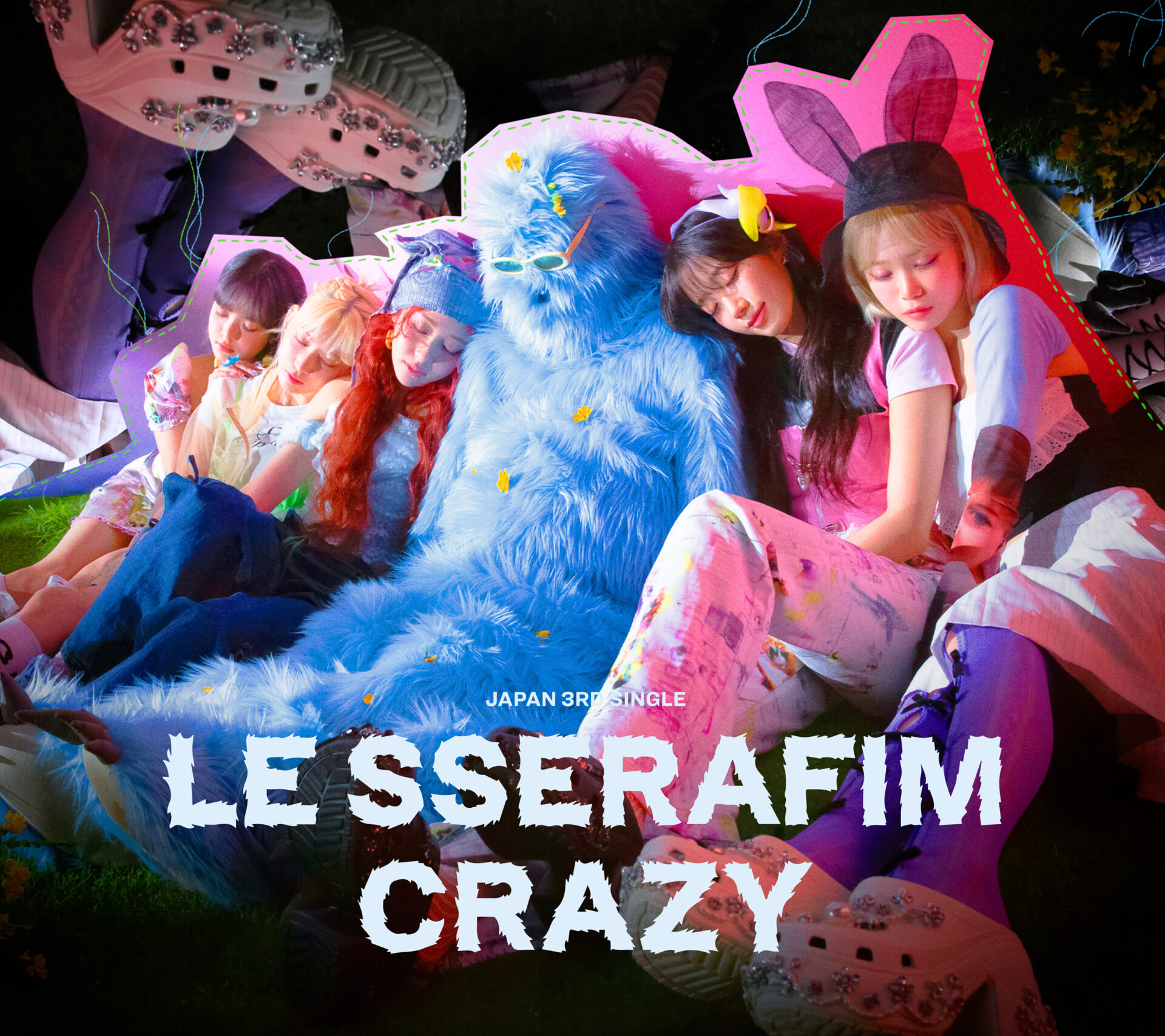 『CRAZY』初回限定盤Aジャケット (P)&(C) SOURCE MUSIC