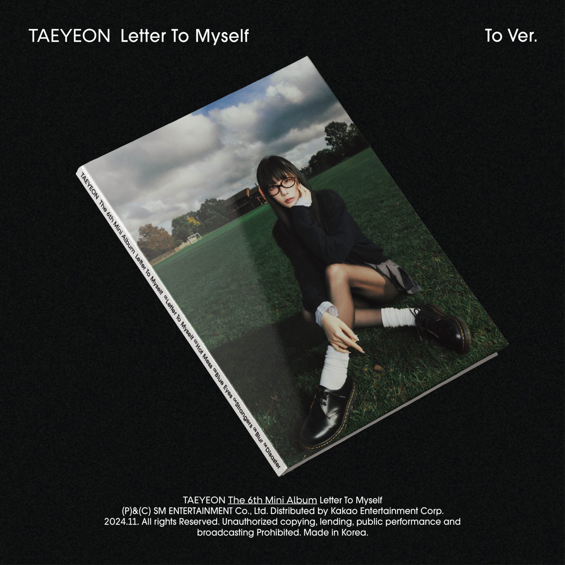 『Letter To Myself』To Ver.ジャケット