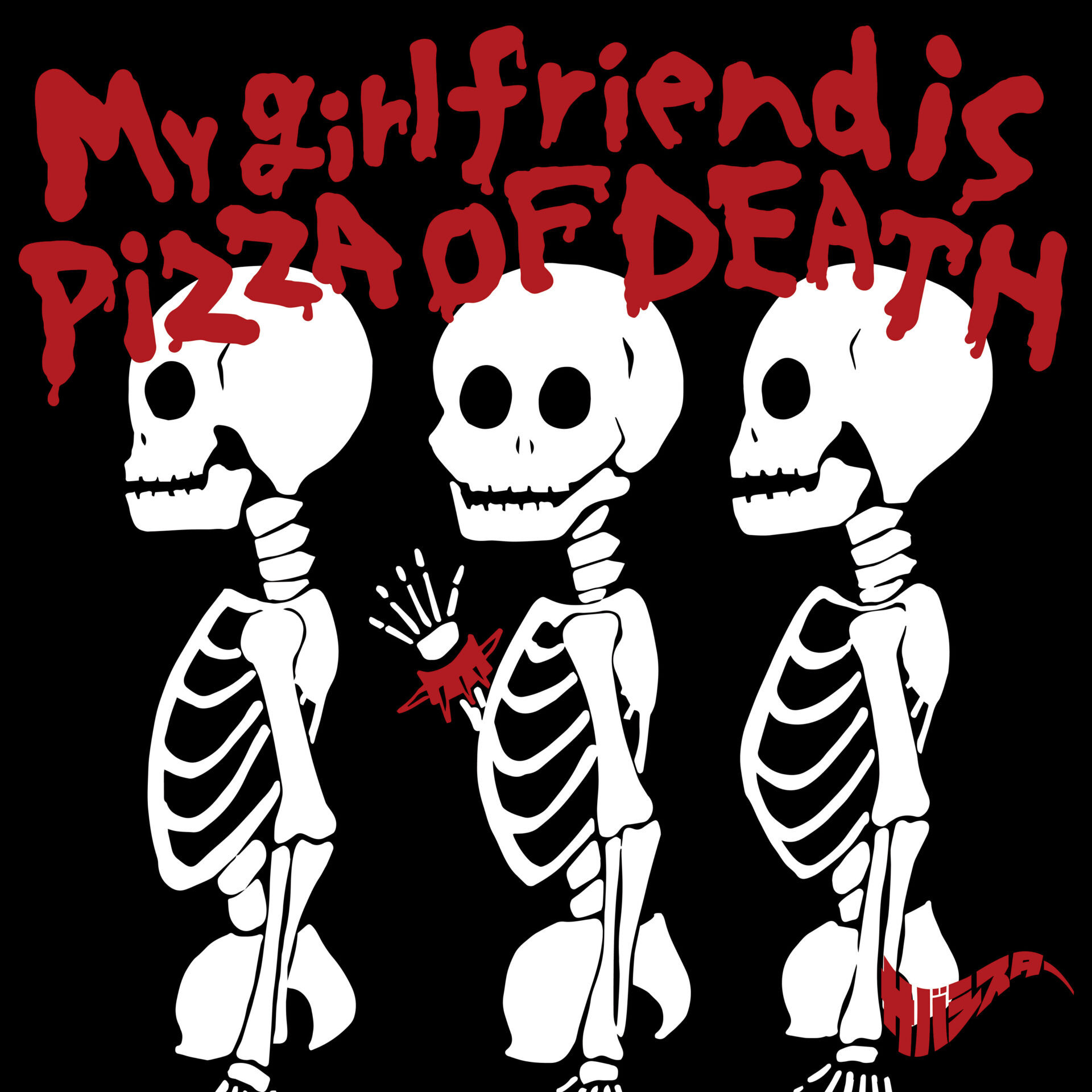 『My girlfriend is PIZZA OF DEATH』CD Onlyジャケット