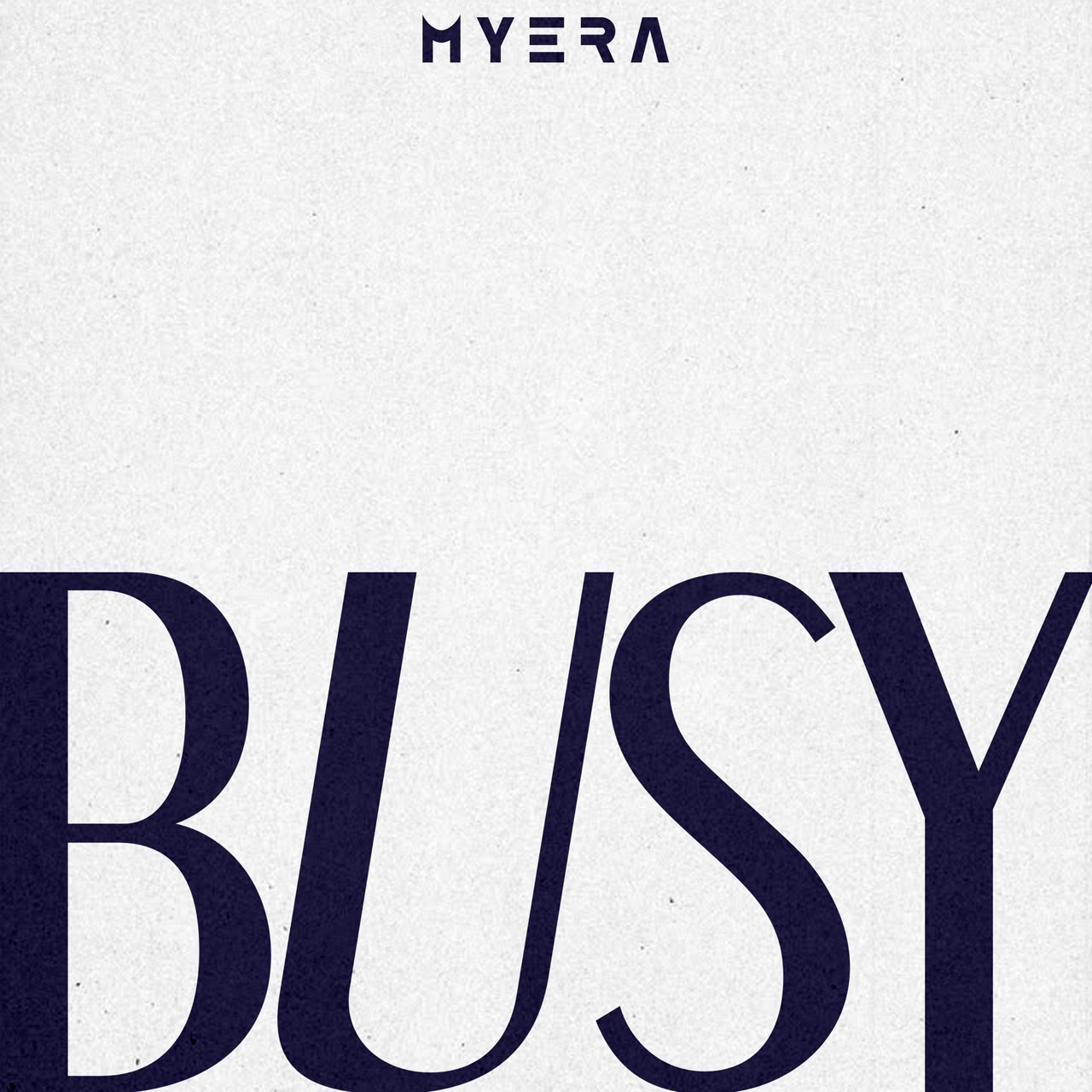 『BUSY』ジャケット