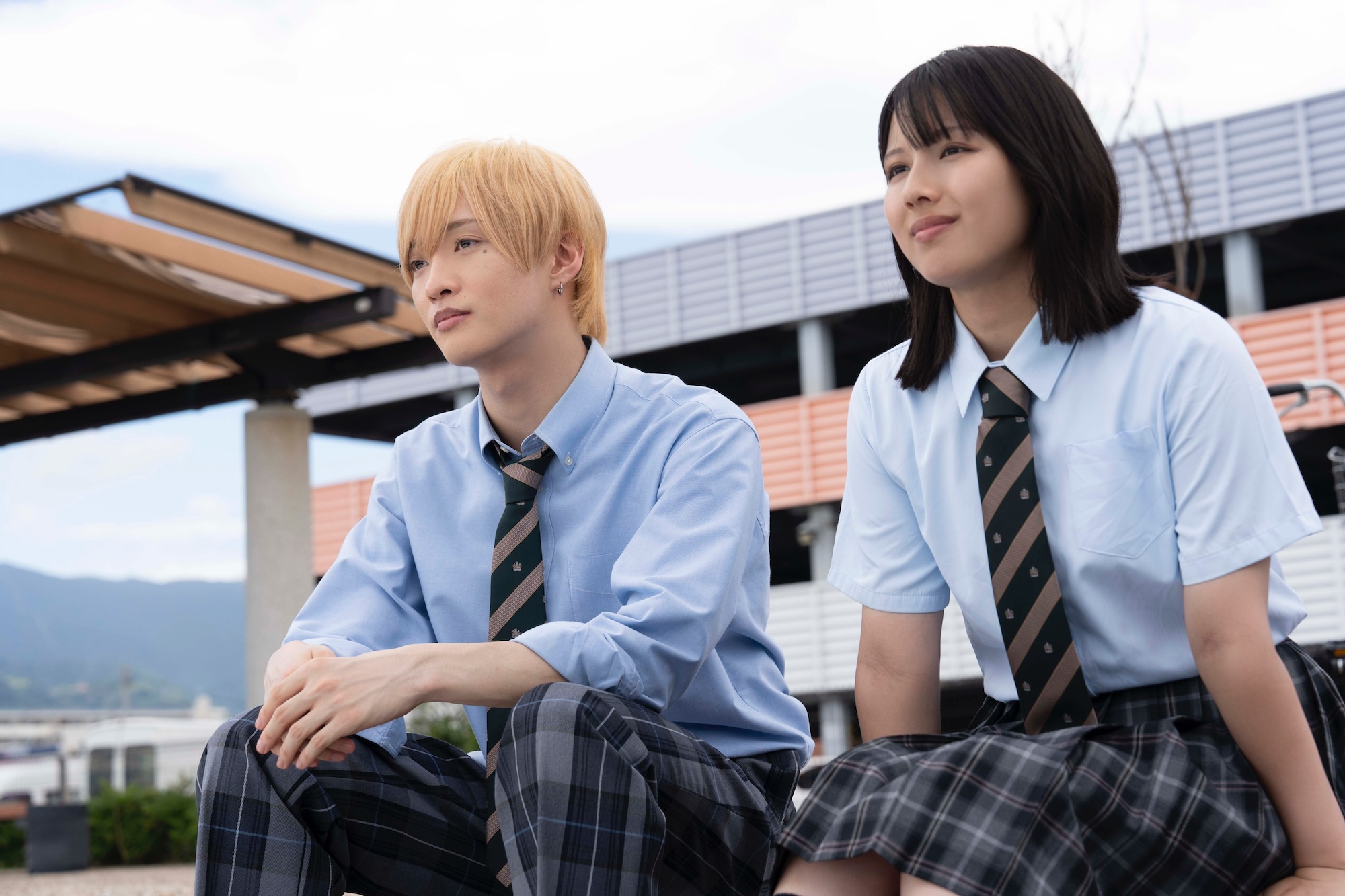 佐藤新の不器用な優しさで渡邉美穂が笑顔に、映画『青春ゲシュタルト崩壊』本編映像解禁｜©︎映画「青春ゲシュタルト崩壊」製作委員会 