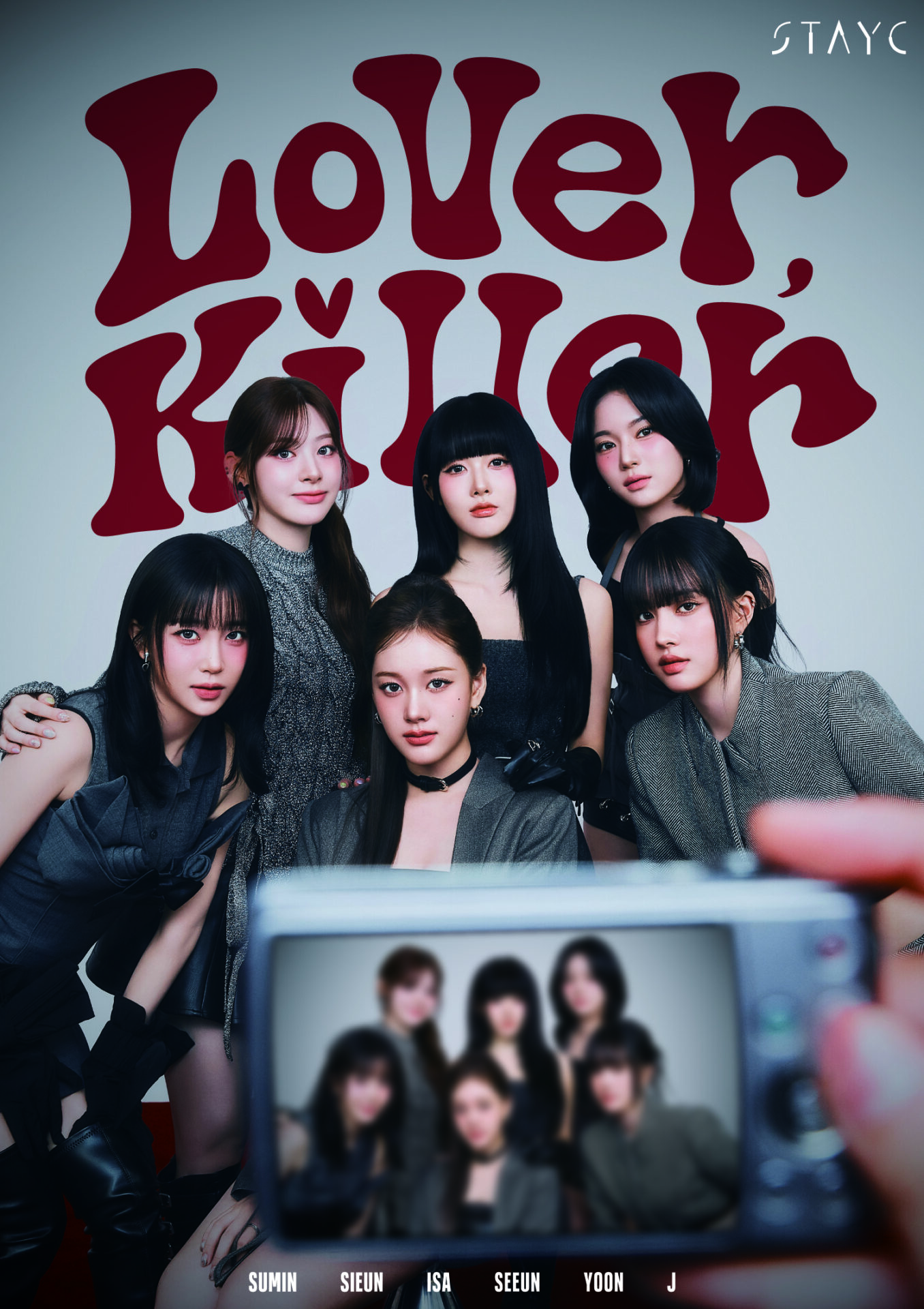 『Lover, Killer / BEBE -Japanese Ver.-』初回限定盤ジャケット