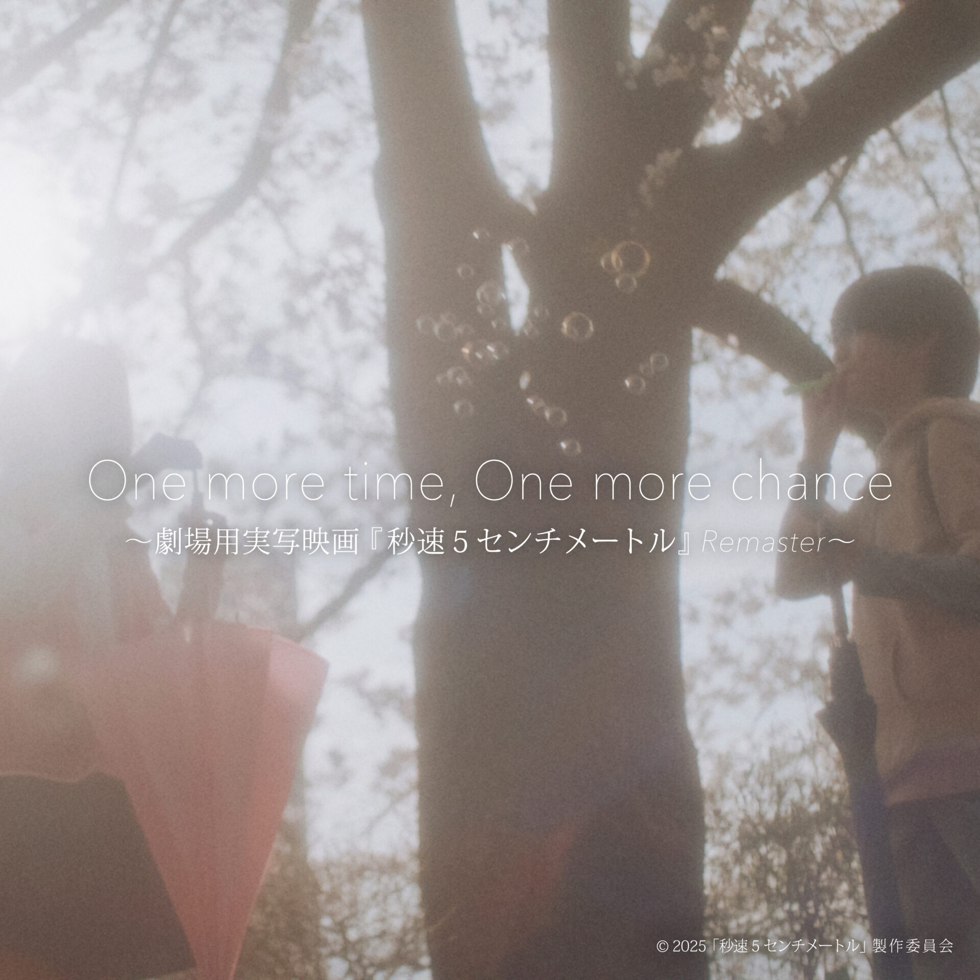 『One more time, One more chance  〜劇場用実写映画『秒速5センチメートル』Remaster〜』ジャケット
