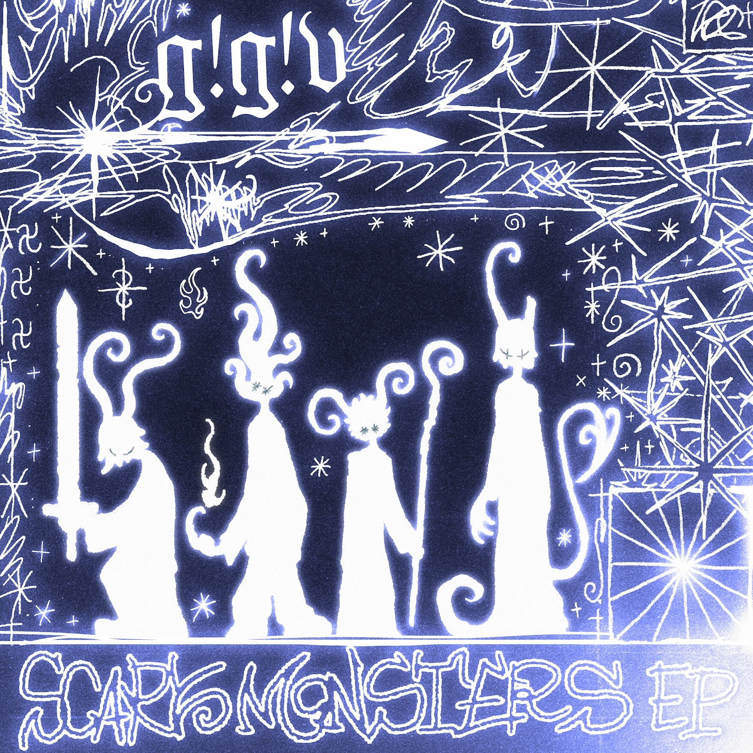 『SCARY MONSTERS EP』CD Onlyジャケット