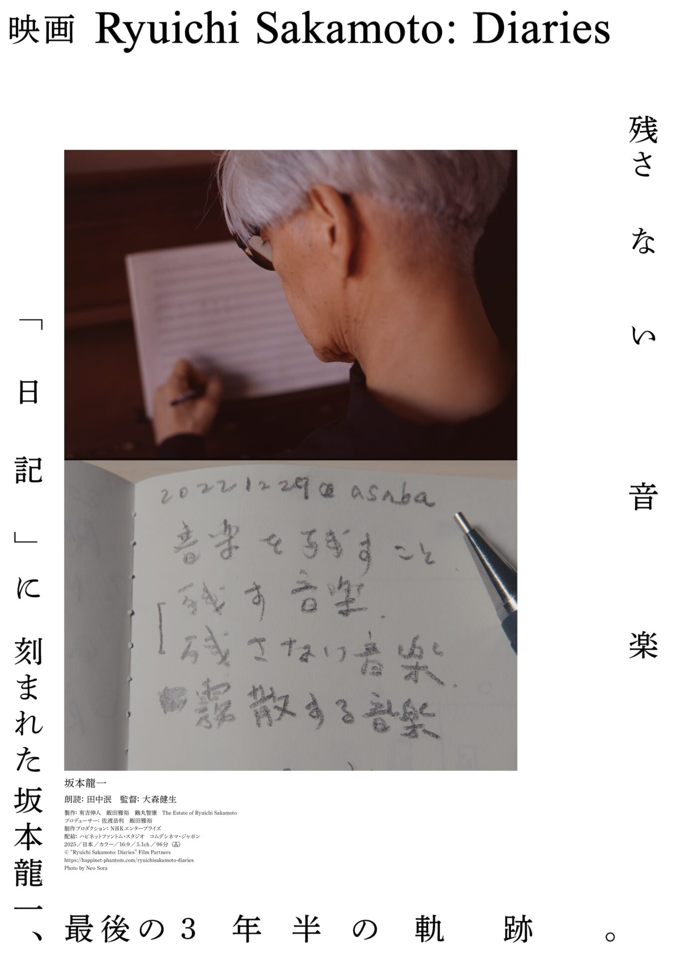 ©︎ “Ryuichi Sakamoto: Diaries” Film Partners