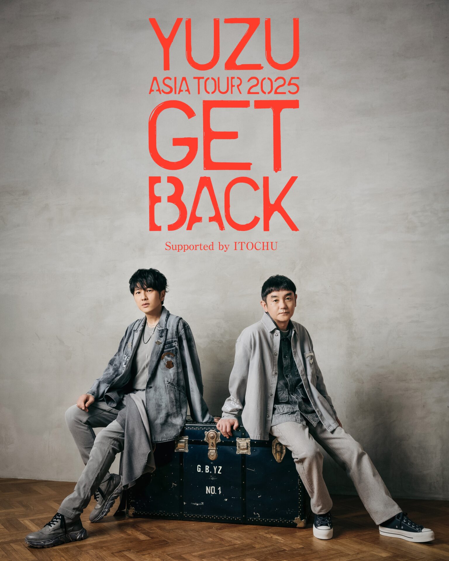 ゆず「YUZU ASIA TOUR 2025 GET BACK Supported by ITOCHU」