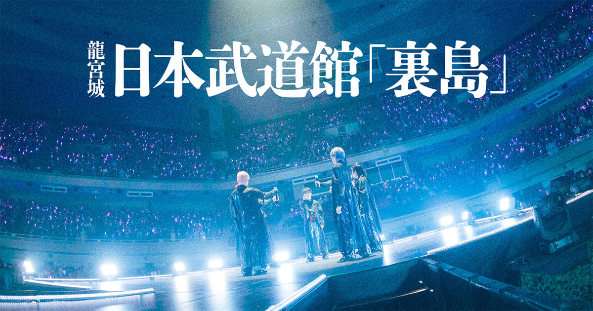 龍宮城　武道館　裏島　抽選券　20枚セット 龍宮城 2025年2月22日 日本武道館「裏島」