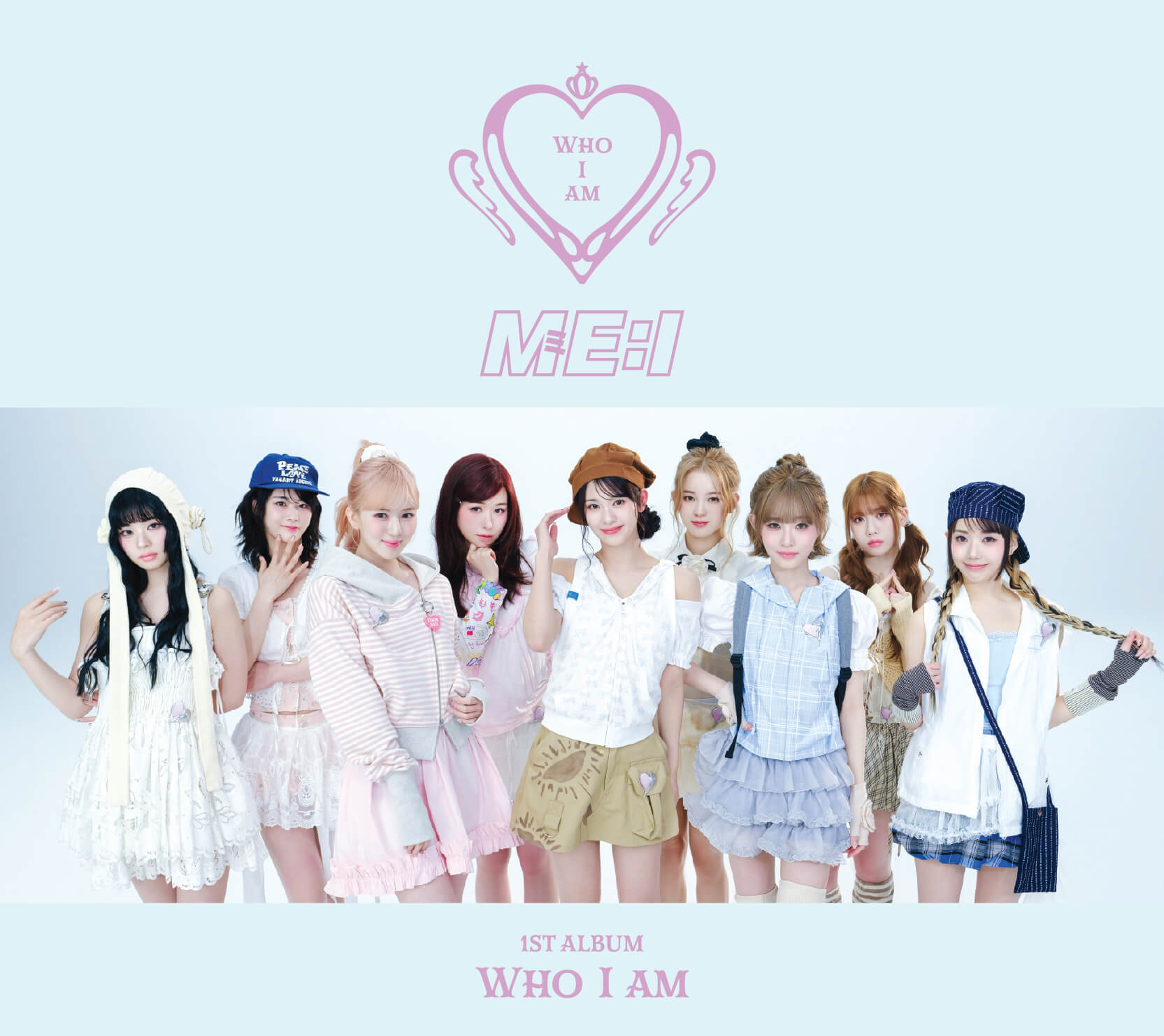 『WHO I AM』初回限定盤Bジャケット ©︎LAPONE GIRLS