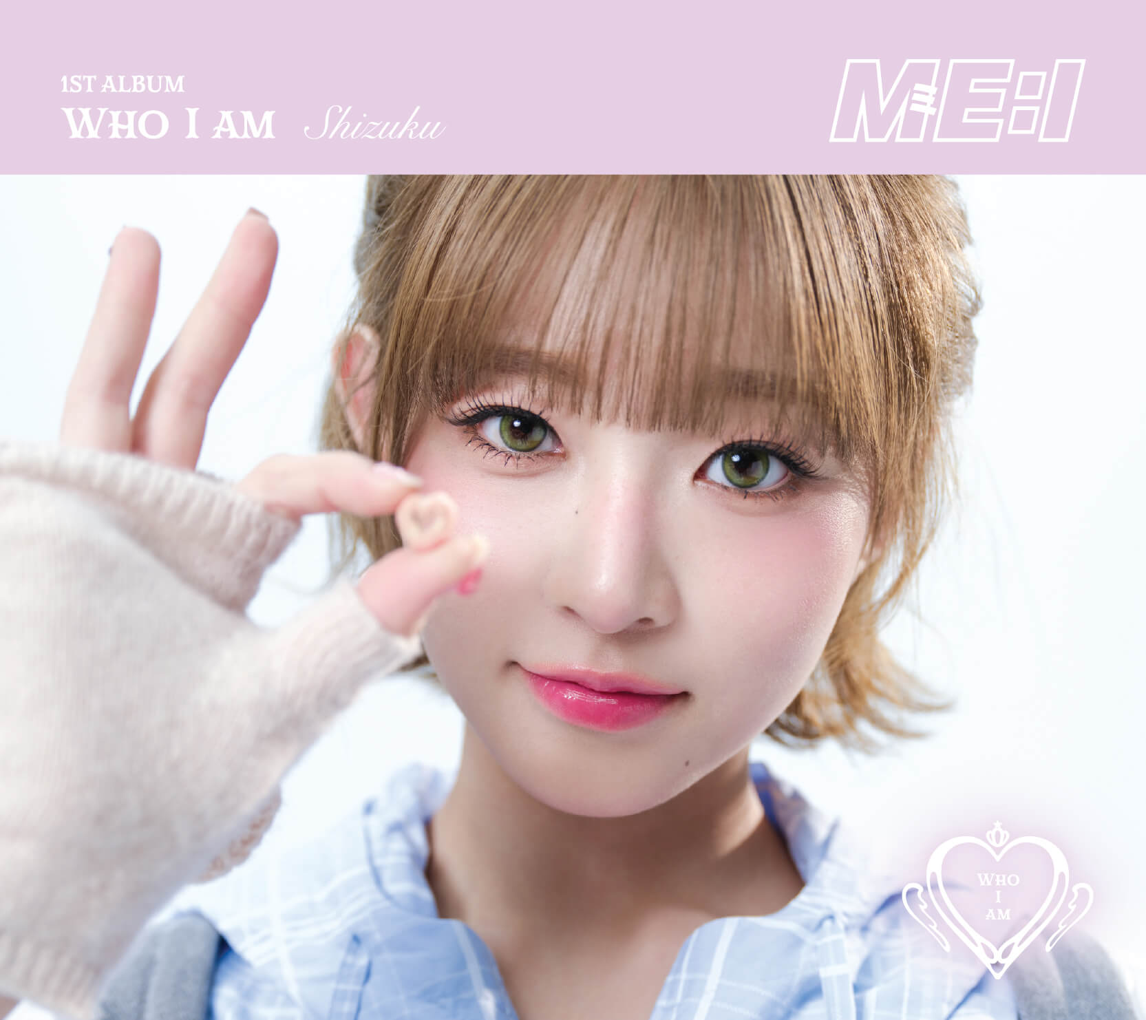 『WHO I AM』FC限定（SHIZUKU）盤ジャケット ©︎LAPONE GIRLS