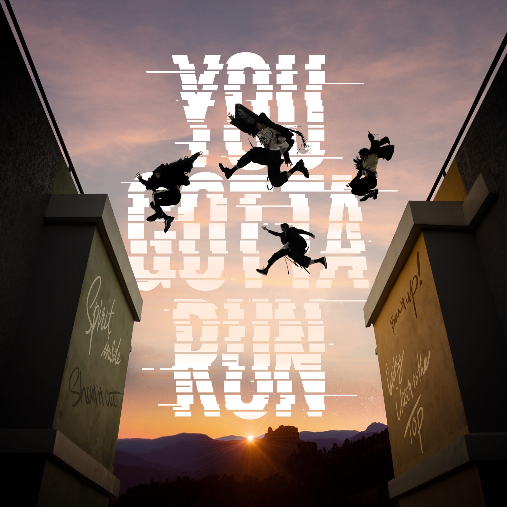『YOU GOTTA RUN -English version-』ジャケット