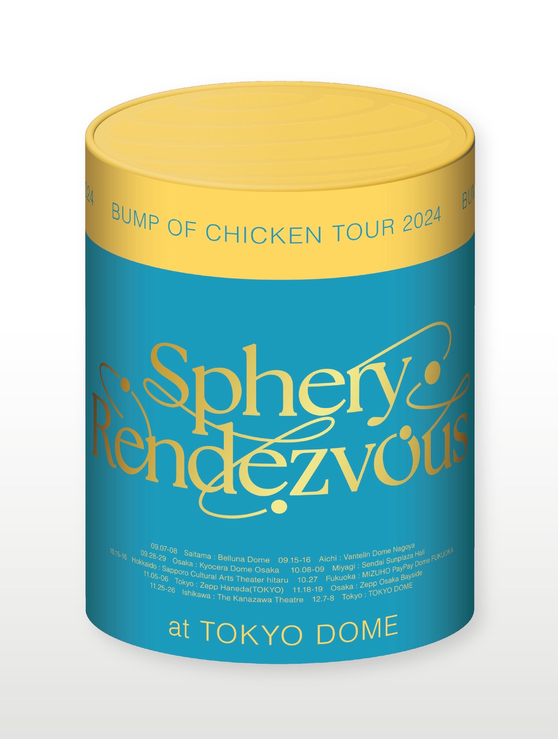 『BUMP OF CHICKEN TOUR 2024 Sphery Rendezvous at TOKYO DOME』トイズストア限定盤ジャケット