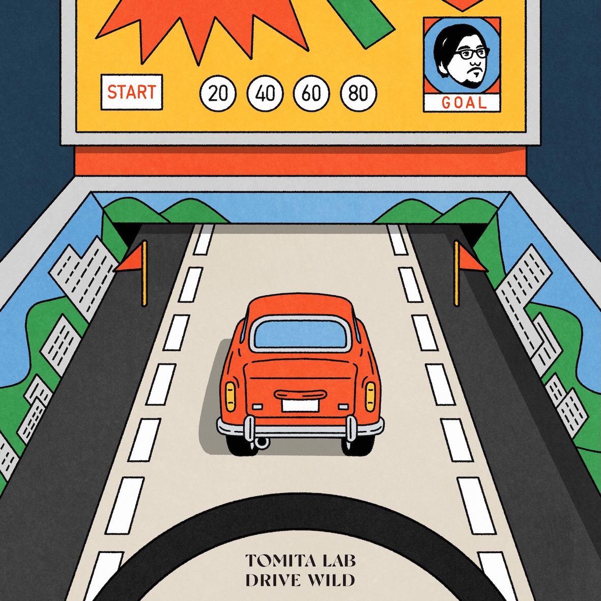 『DRIVE WILD』ジャケット