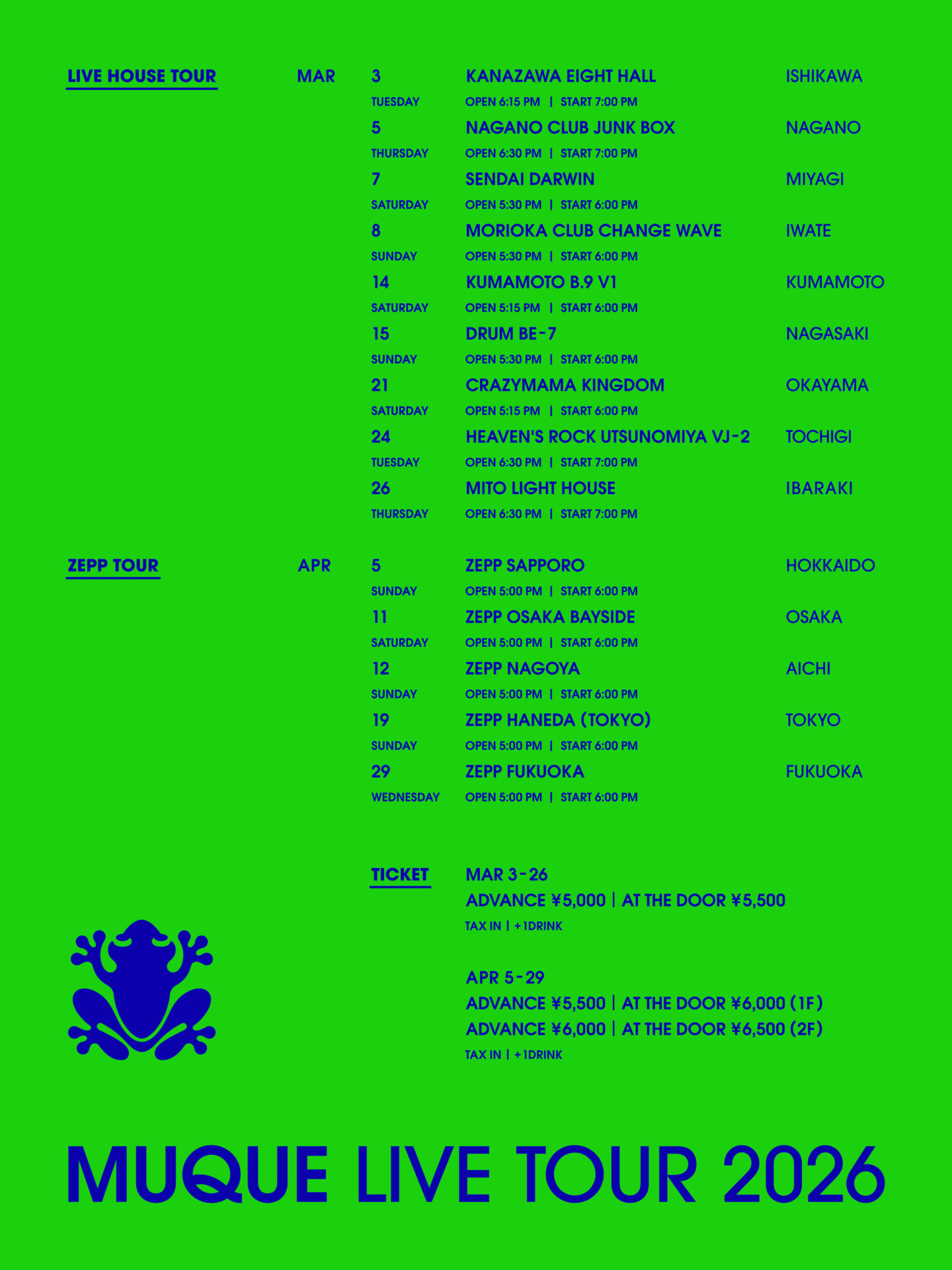 muque LIVE TOUR 2026