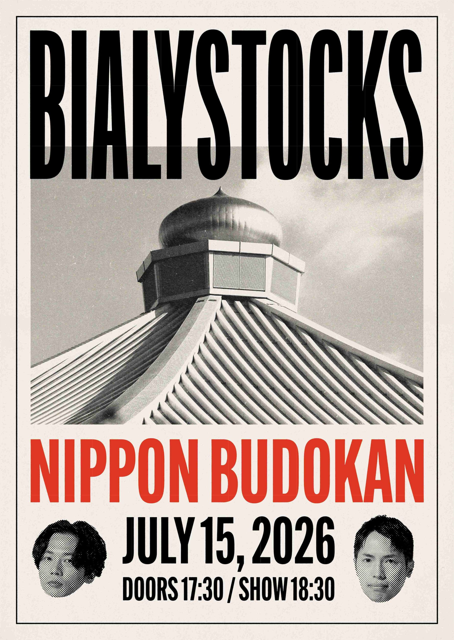Bialystocksが7月15日に初の日本武道館単独公演開催、特設サイトもオープン｜