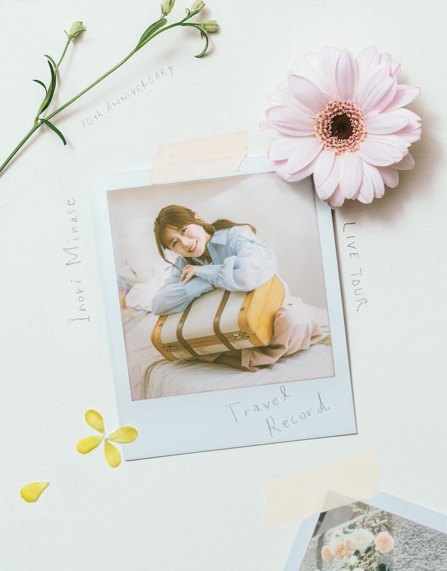 『Inori Minase 10th ANNIVERSARY LIVE TOUR Travel Record』ジャケット写真