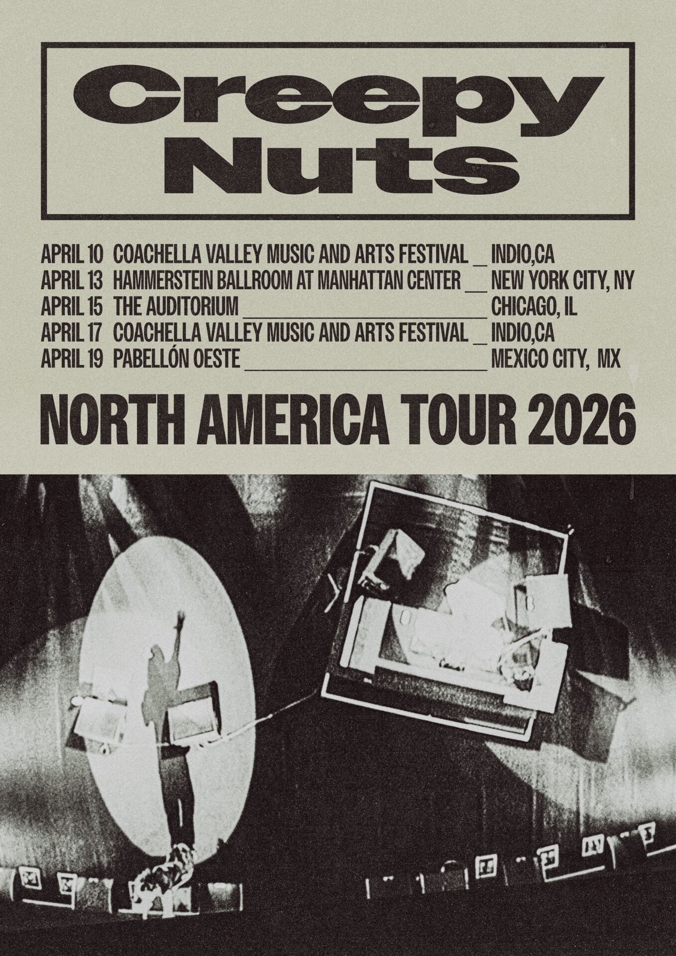 Creepy Nuts「Creepy Nuts NORTH AMERICA TOUR 2026」
