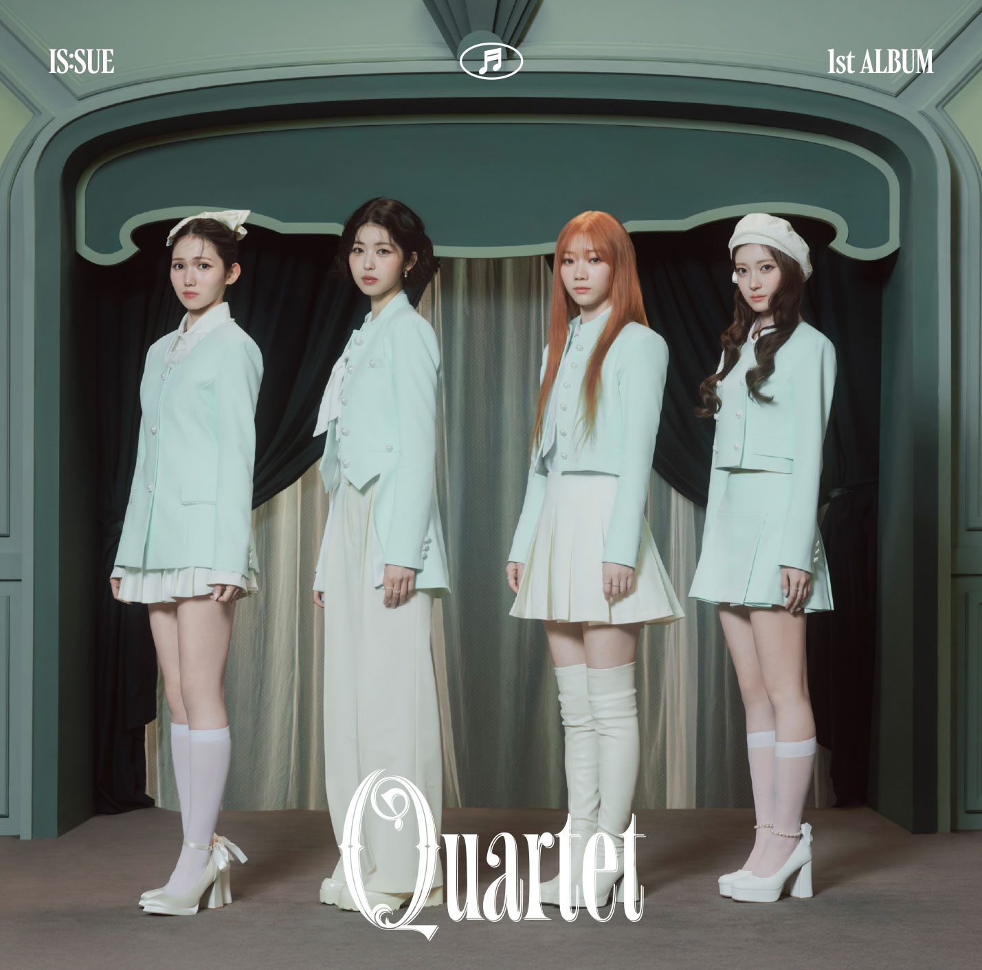 『QUARTET』UNIVERSAL MUSIC STORE限定盤ジャケット ©︎LAPONE GIRLS