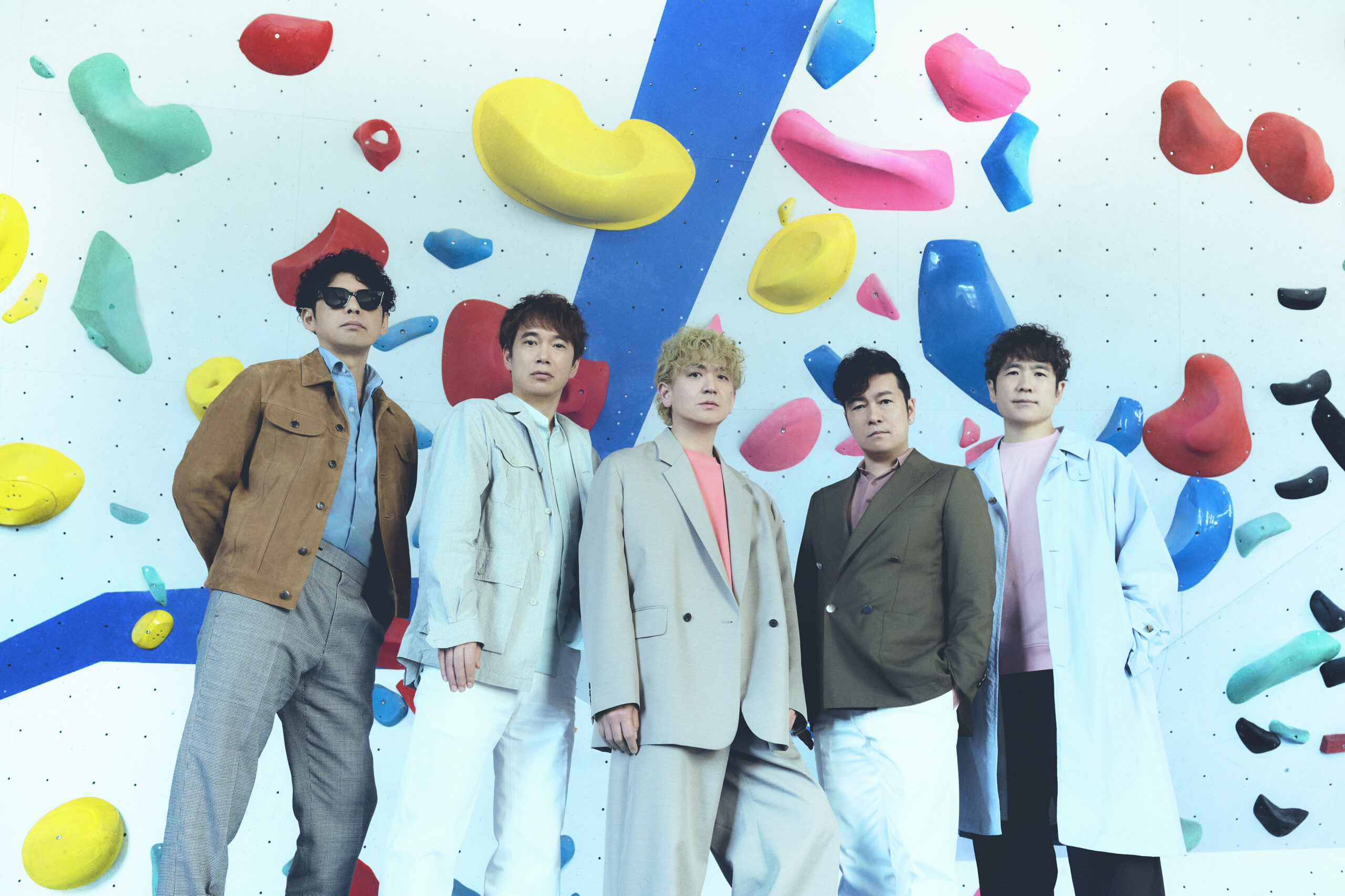 ゴスペラーズの新EP『UNIVER5OUL』ジャケット公開、個性が融合したグループの“彩り”を立体化｜