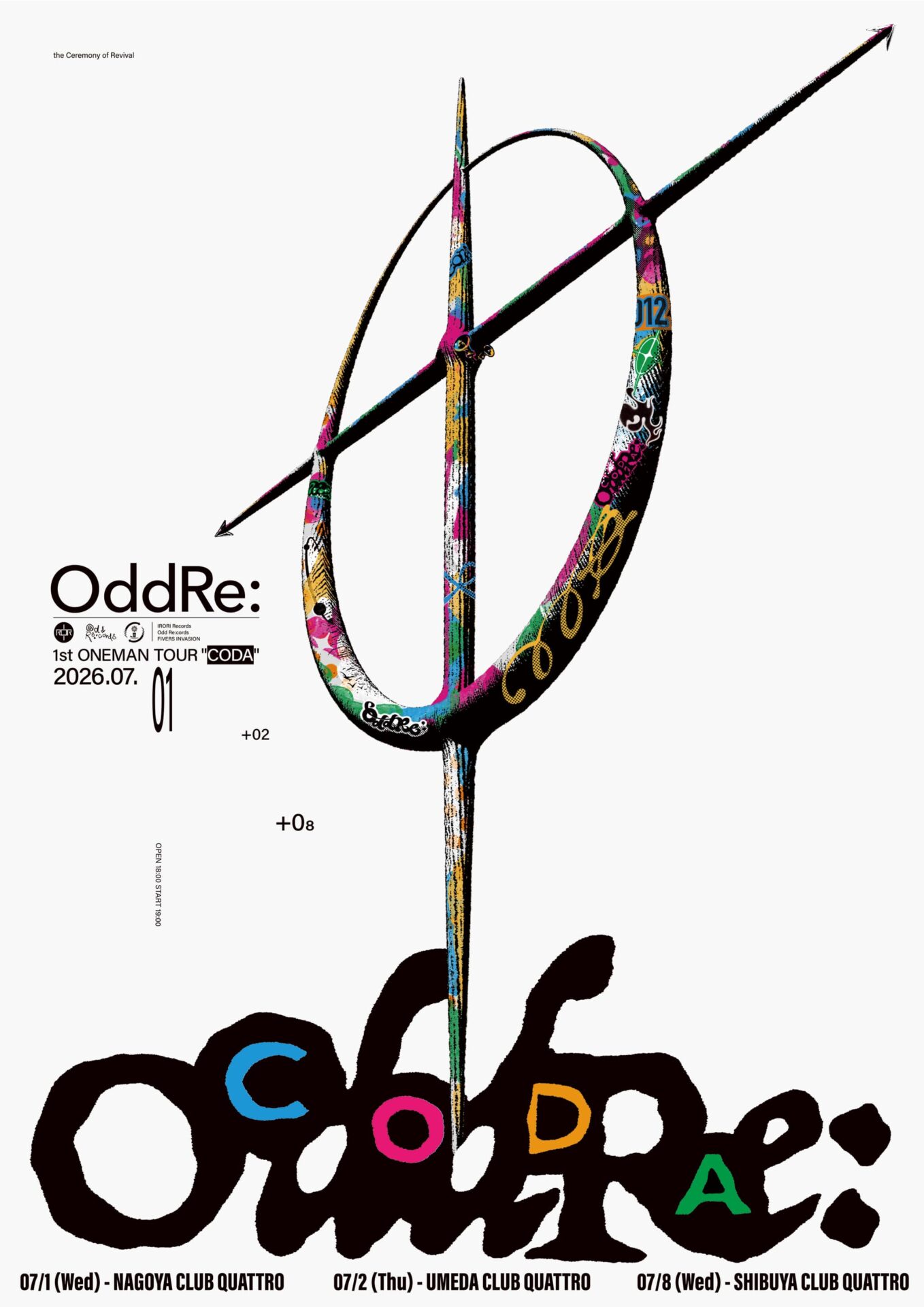 OddRe: 1st ONEMAN TOUR “CODA”