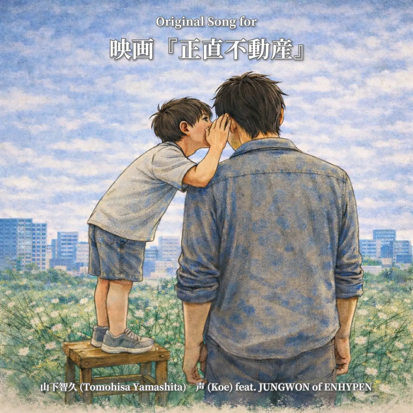 『 声 (feat. JUNGWON of ENHYPEN)』配信ジャケット