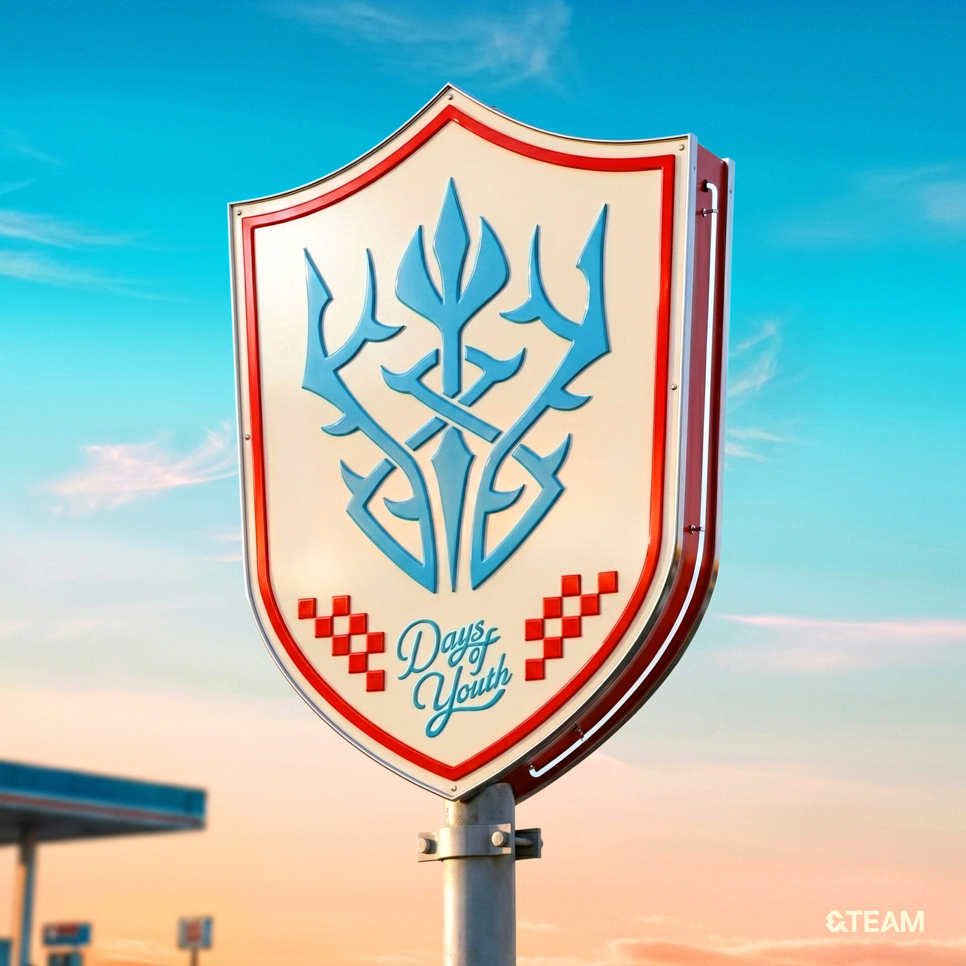 『We on Fire (Days of Youth ver.)』ジャケット ©YX LABELS