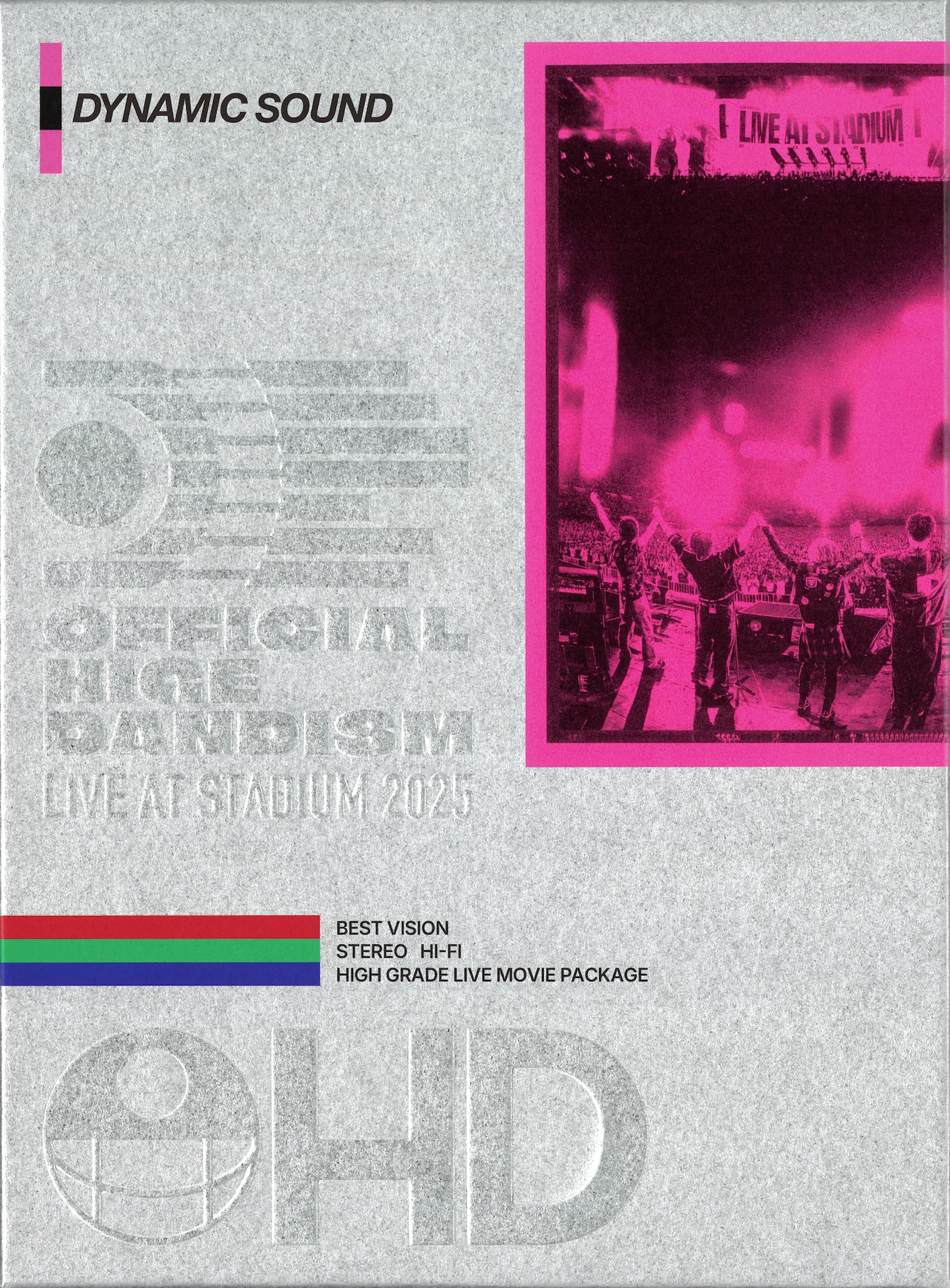 『OFFICIAL HIGE DANDISM LIVE at STADIUM 2025』ジャケット
