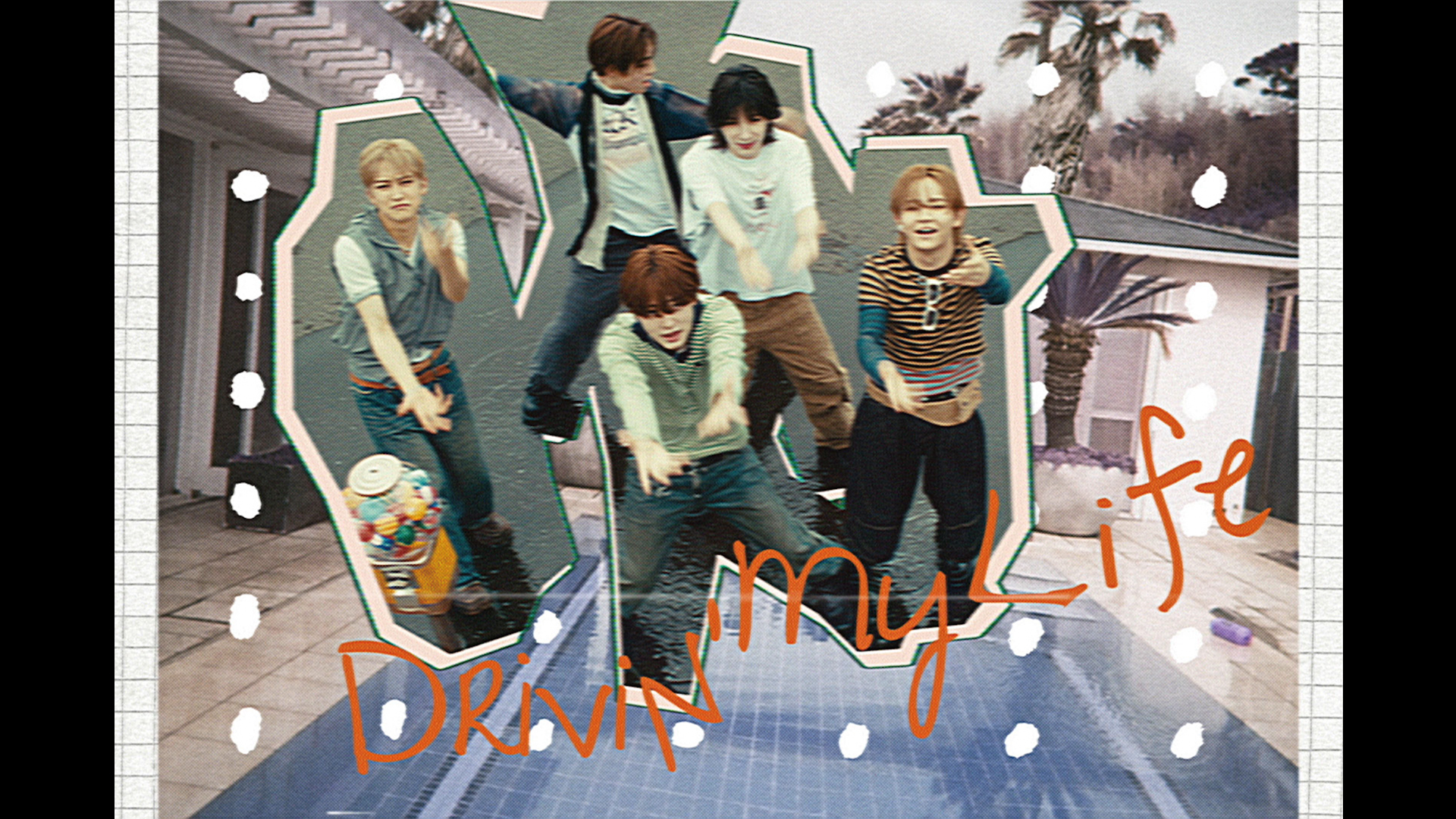 STARGLOW、連続するコラージュアートが目を奪う「Drivin’ My Life」ティザー第2弾解禁｜